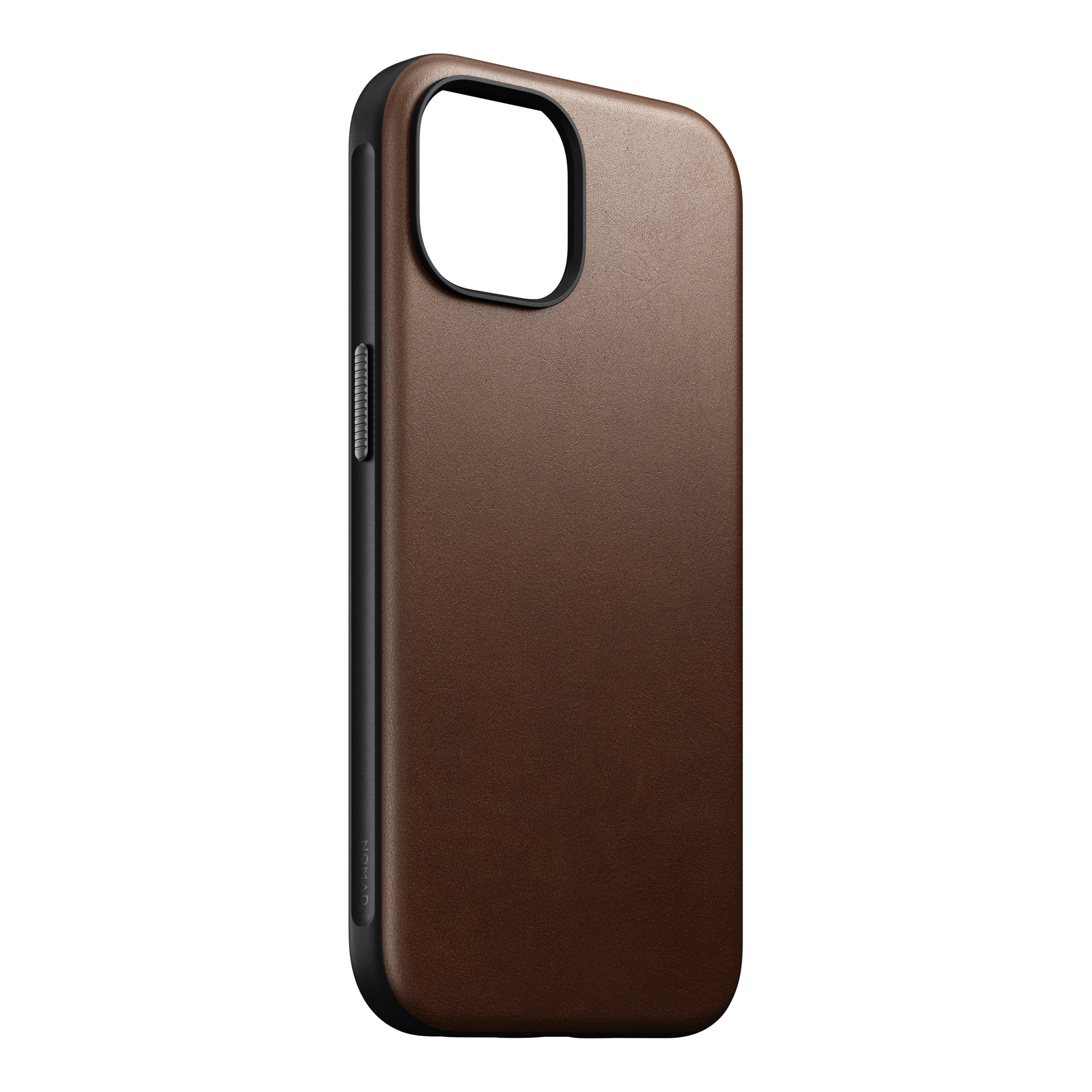 Nomad Modern Leather Case iPhone 15 Brown