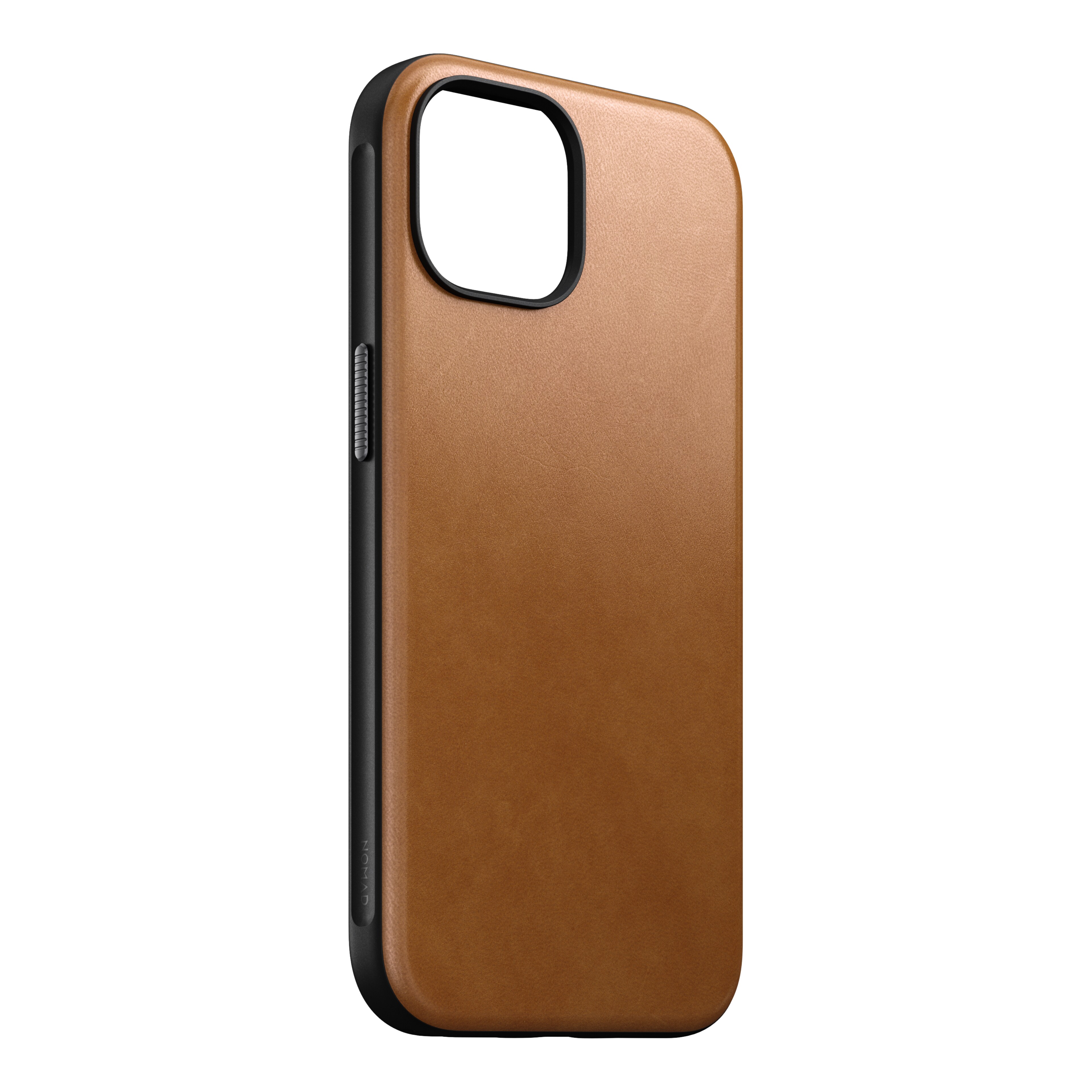 Nomad Modern Leather Case iPhone 15 English Tan