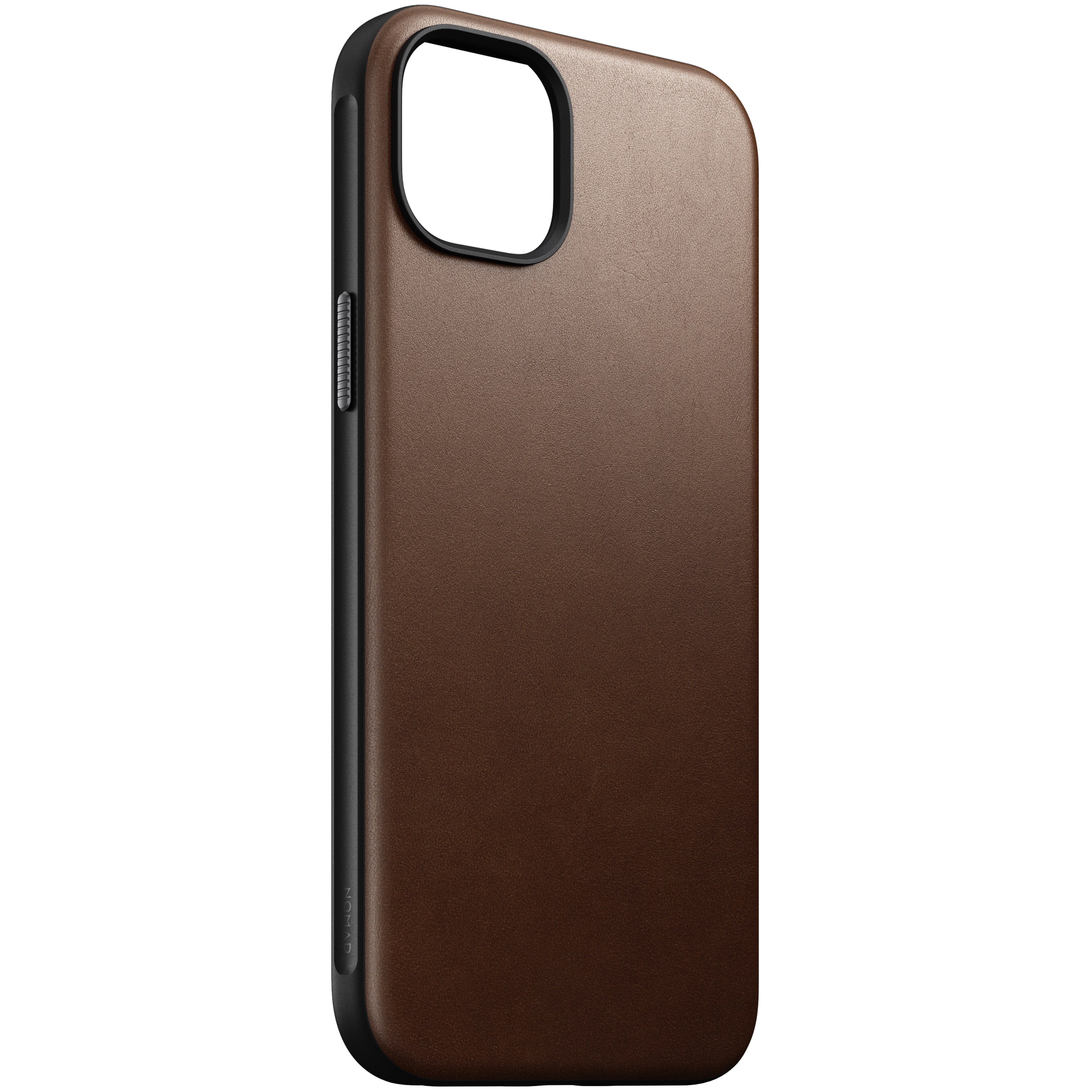 Nomad Modern Leather Case iPhone 15 Plus Brown