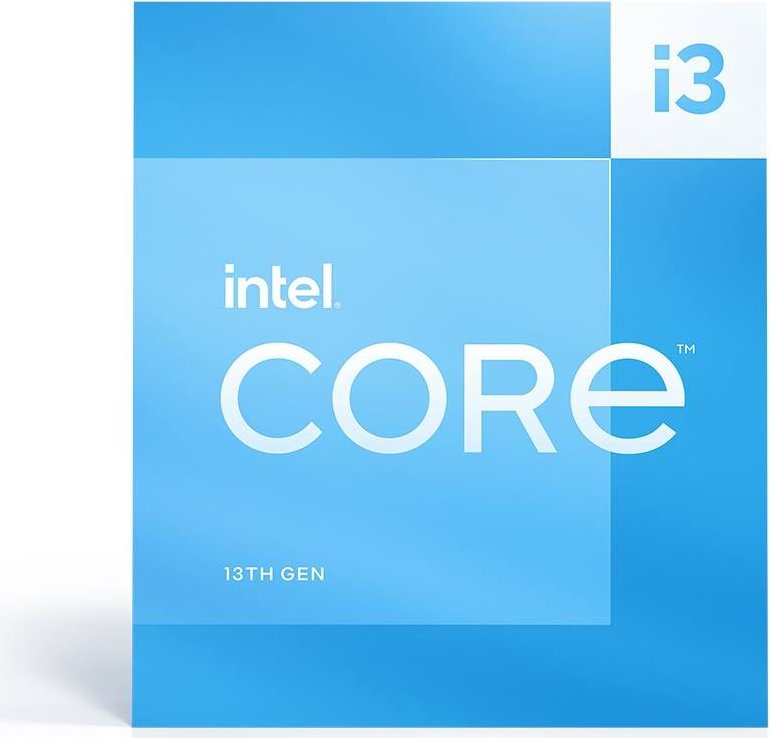 INTEL Core i3-13100 3.4GHz 4 Kerne 12MB Cache Sockel 1700 Boxed mit Lüfter