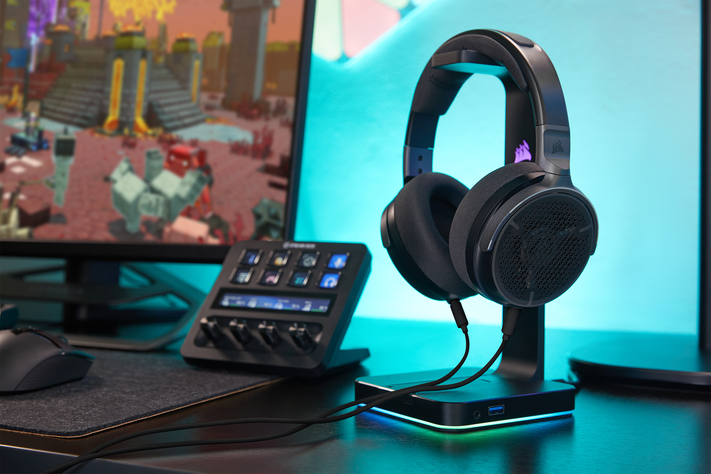 Corsair Virtuoso Pro Carbon - Streaming/Gaming-Headset mit Open-Back-Design