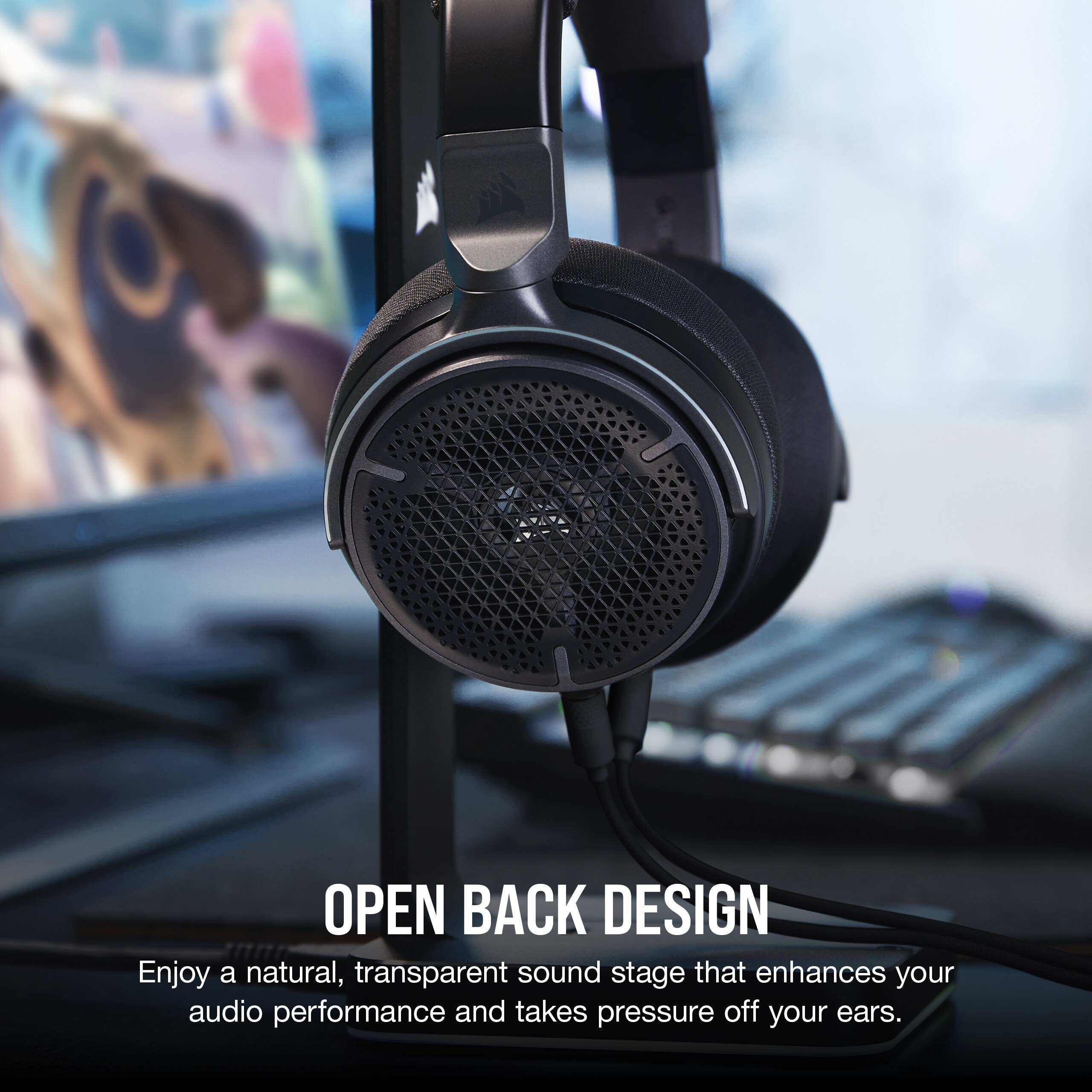 Corsair Virtuoso Pro Carbon - Streaming/Gaming-Headset mit Open-Back-Design