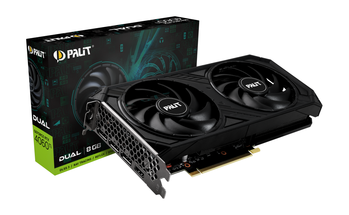 PALIT GeForce RTX 4060Ti Dual 8GB