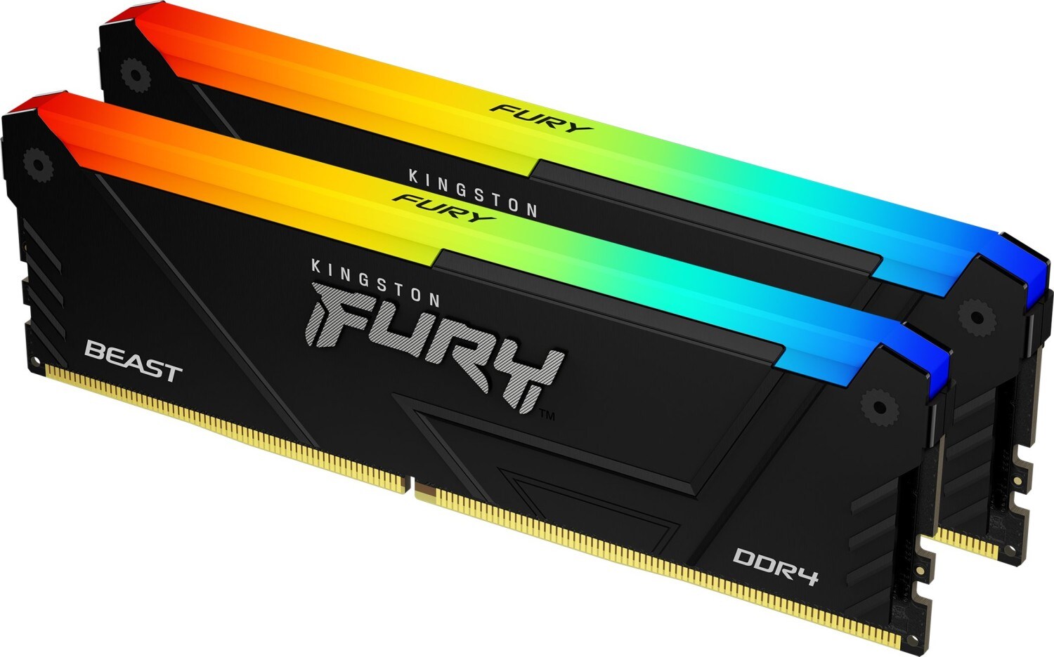 16GB (2x8GB) KINGSTON FURY Beast RGB DDR4-3200 CL16 RAM Gaming Arbeitsspeicher