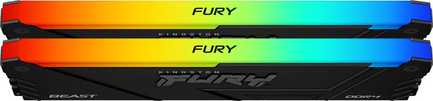 16GB (2x8GB) KINGSTON FURY Beast RGB DDR4-3200 CL16 RAM Gaming Arbeitsspeicher