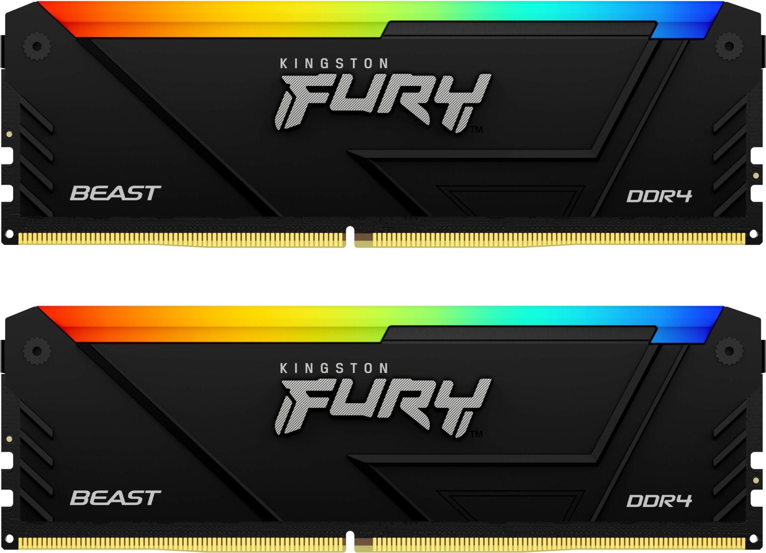 32GB (2x16GB) KINGSTON FURY Beast RGB DDR4-3600 CL18 RAM Gaming Arbeitsspeicher