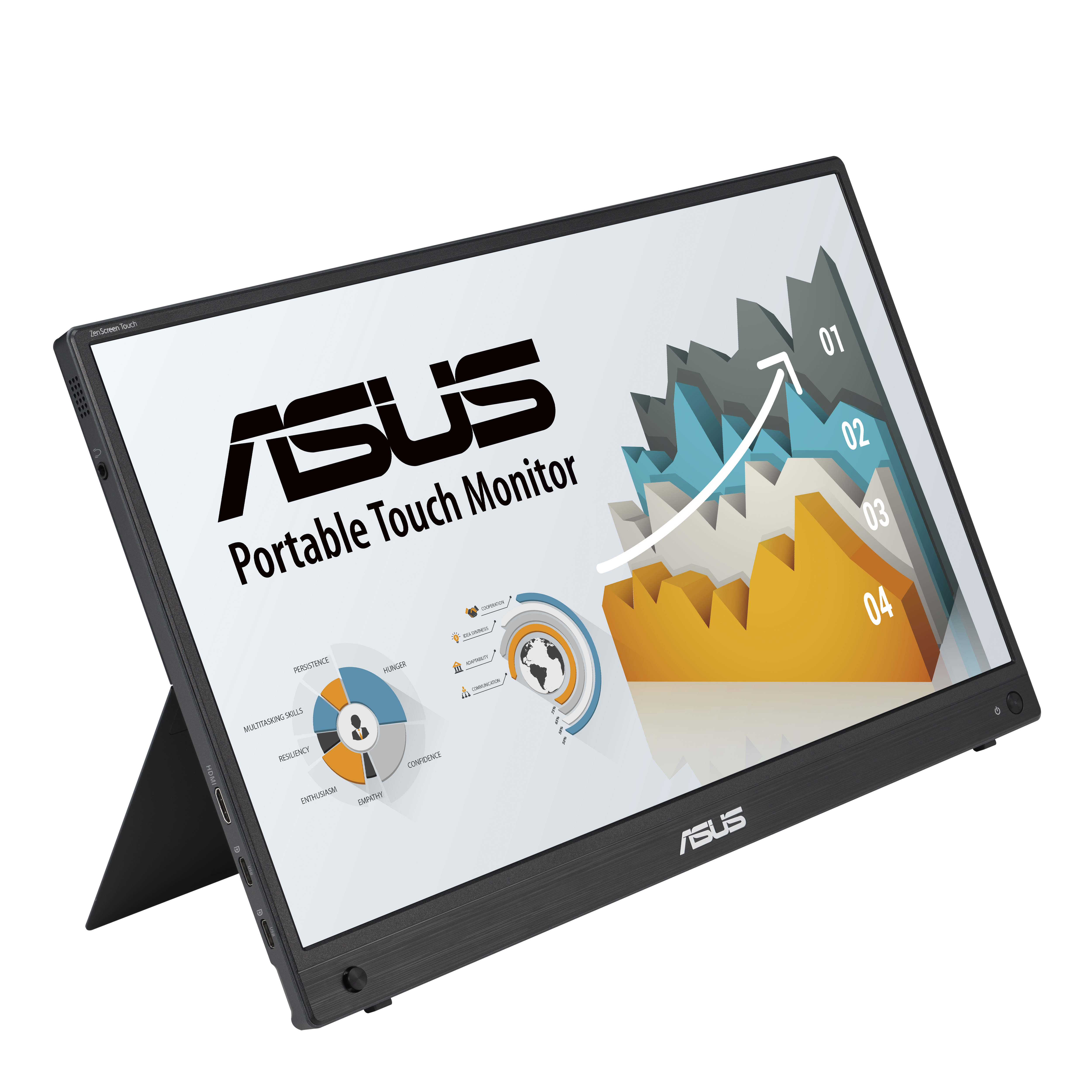 ASUS ZenScreen Touch MB16AHT 39.6 cm (15.6") Full HD Monitor