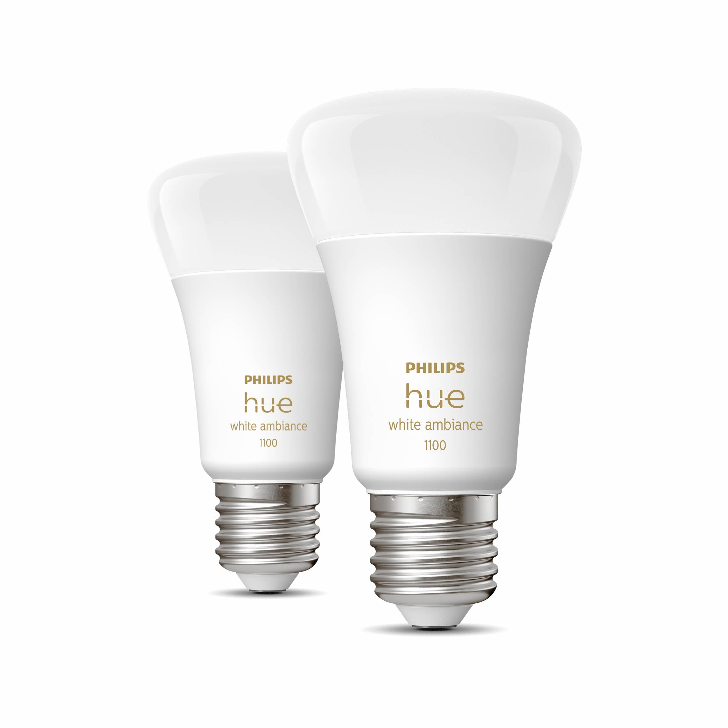 Philips Hue White Ambiance E27 Doppelpack 2x806lm 75W