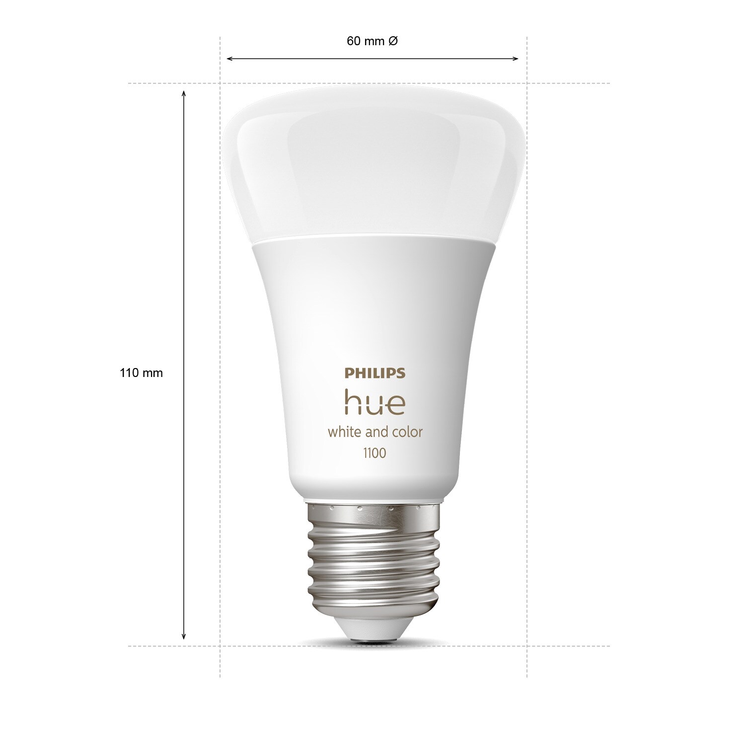 Philips Hue White &amp; Color Ambiance E27 806lm 75W, 2er Pack