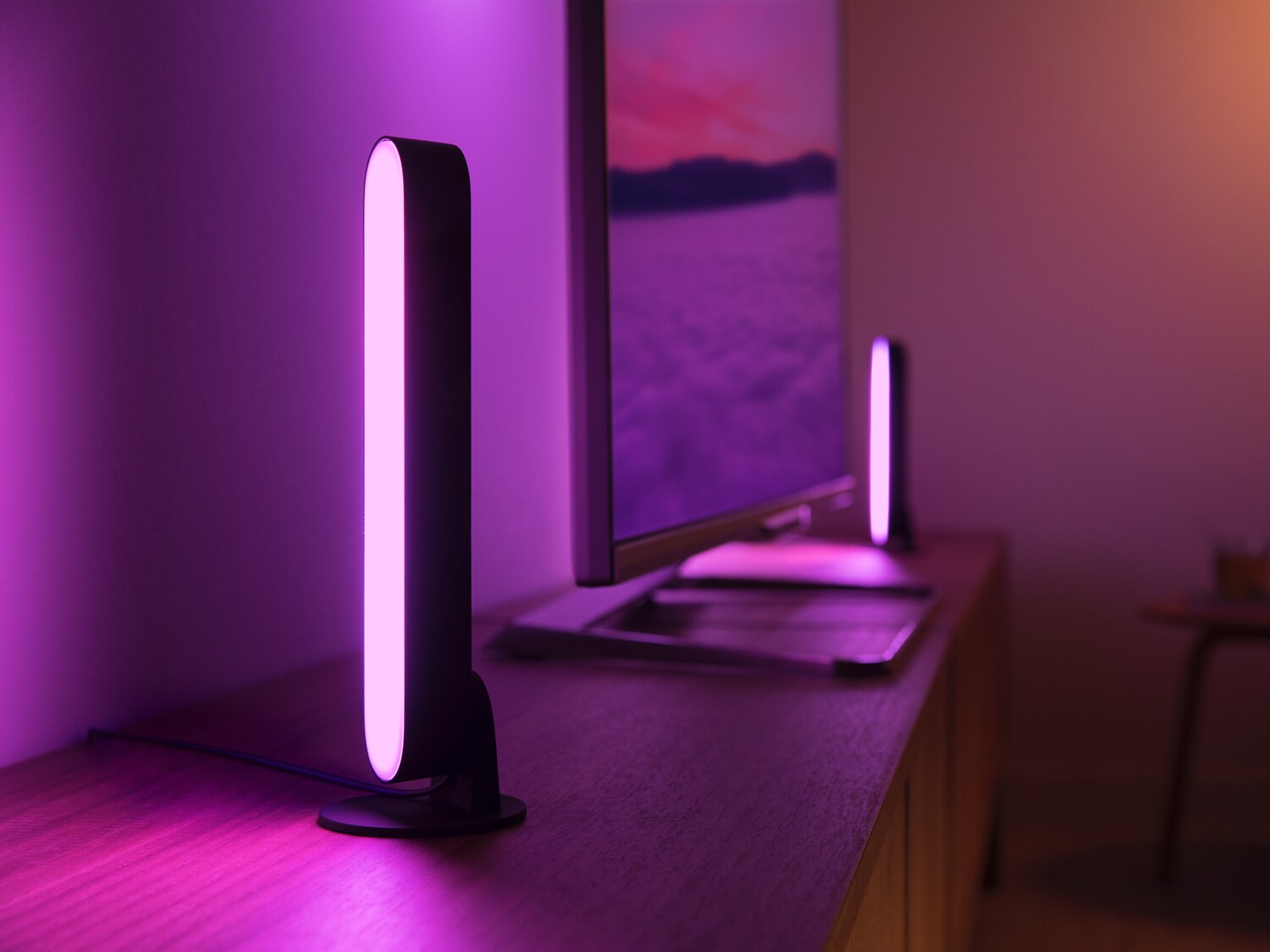 Philips Hue White &amp; Color Ambiance Play Lightbar schwarz 1er inkl. Netzteil