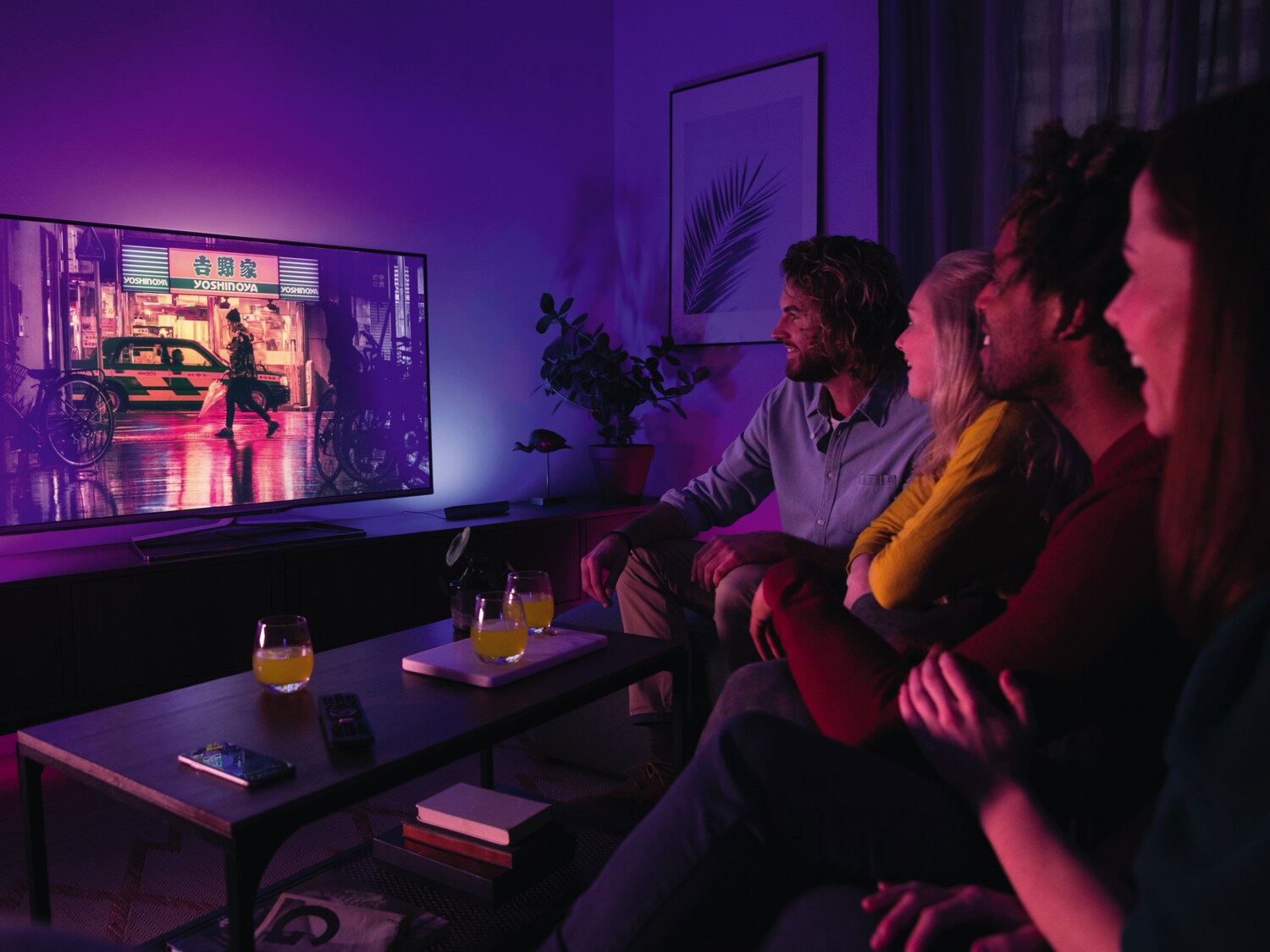 Philips Hue White &amp; Color Ambiance Play Lightbar schwarz 2er inkl. Netzteil