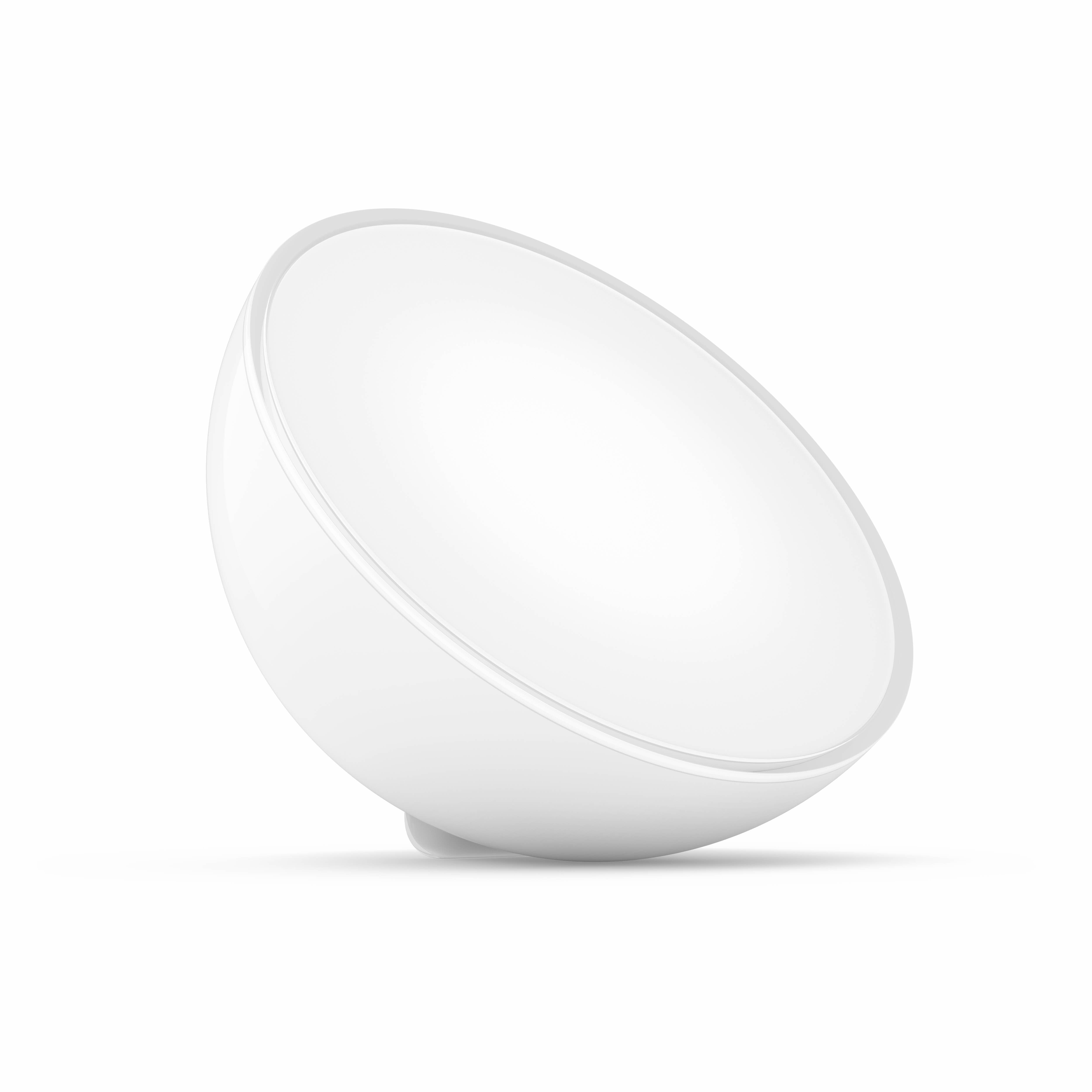 Philips Hue White &amp; Color Ambiance Go tragbare Tischleuchte weiß Bluetooth