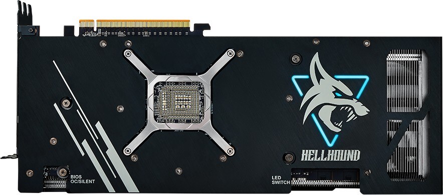 POWERCOLOR AMD Radeon RX 7900 XTX HELLHOUND 24GB GDDR6 Grafikkarte HDMI/xDP