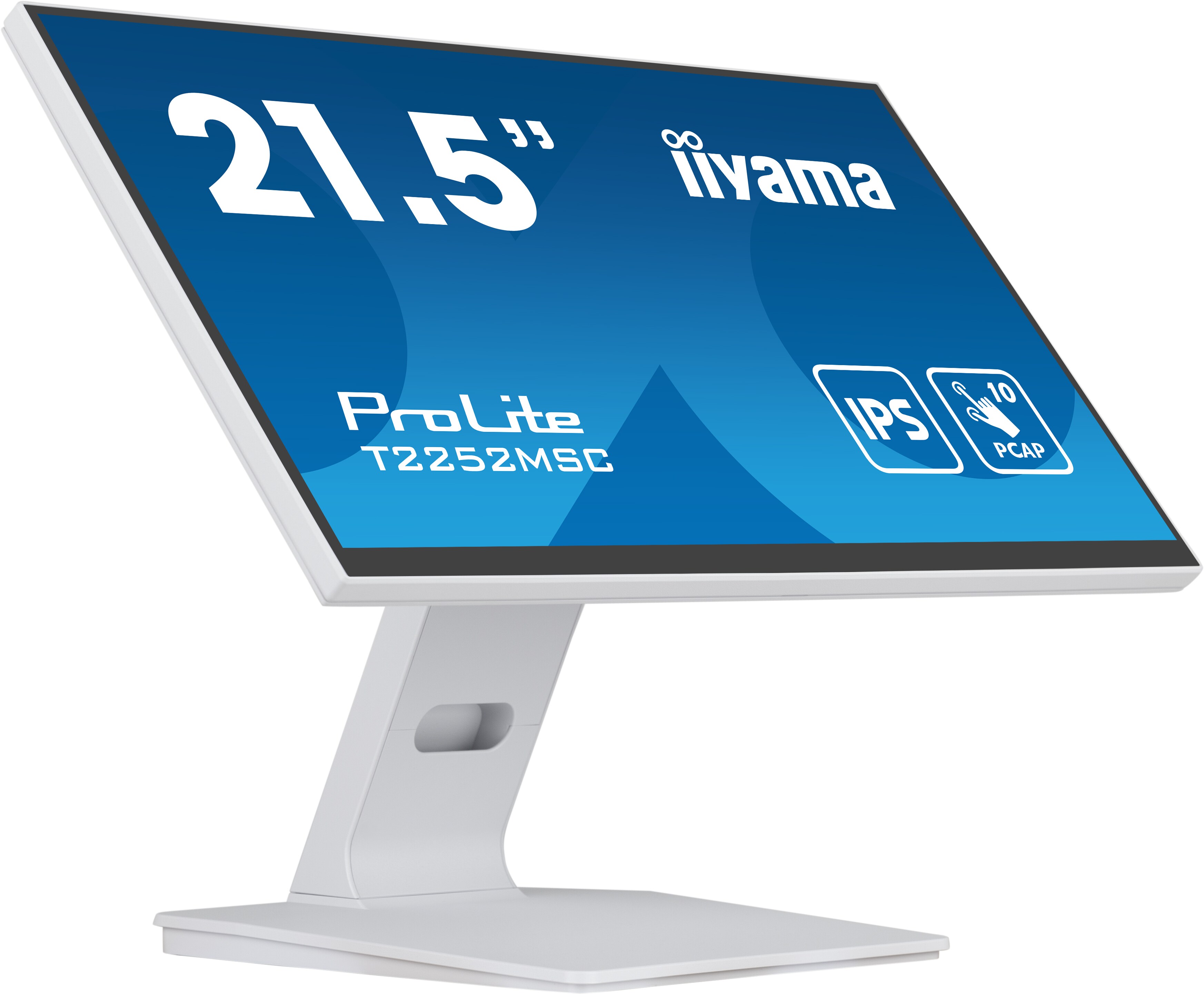 iiyama ProLite T2252MSC-W2 54,5cm (21,5") FHD IPS Multitouch-Monitor HDMI/DP/USB