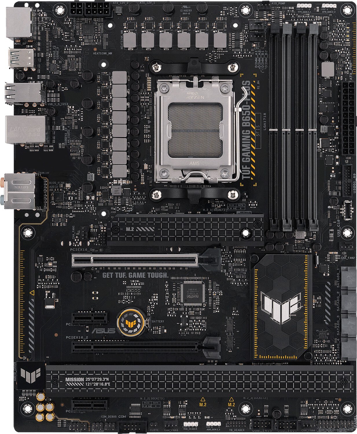 ASUS TUF B650-PLUS ATX Mainboard Sockel AM5 M.2/USB3.2 Typ C/HDMI/DP