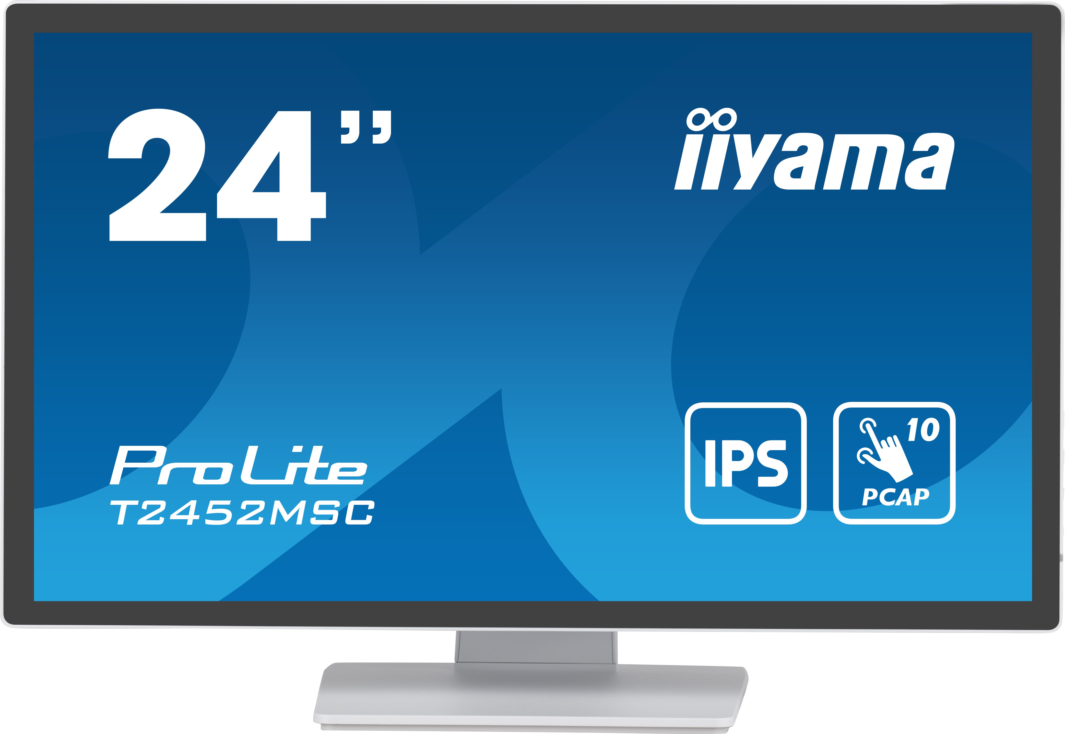 iiyama ProLite T2452MSC-W1 60,5cm (23,8") FHD IPS Multitouch-Monitor HDMI/DP/USB