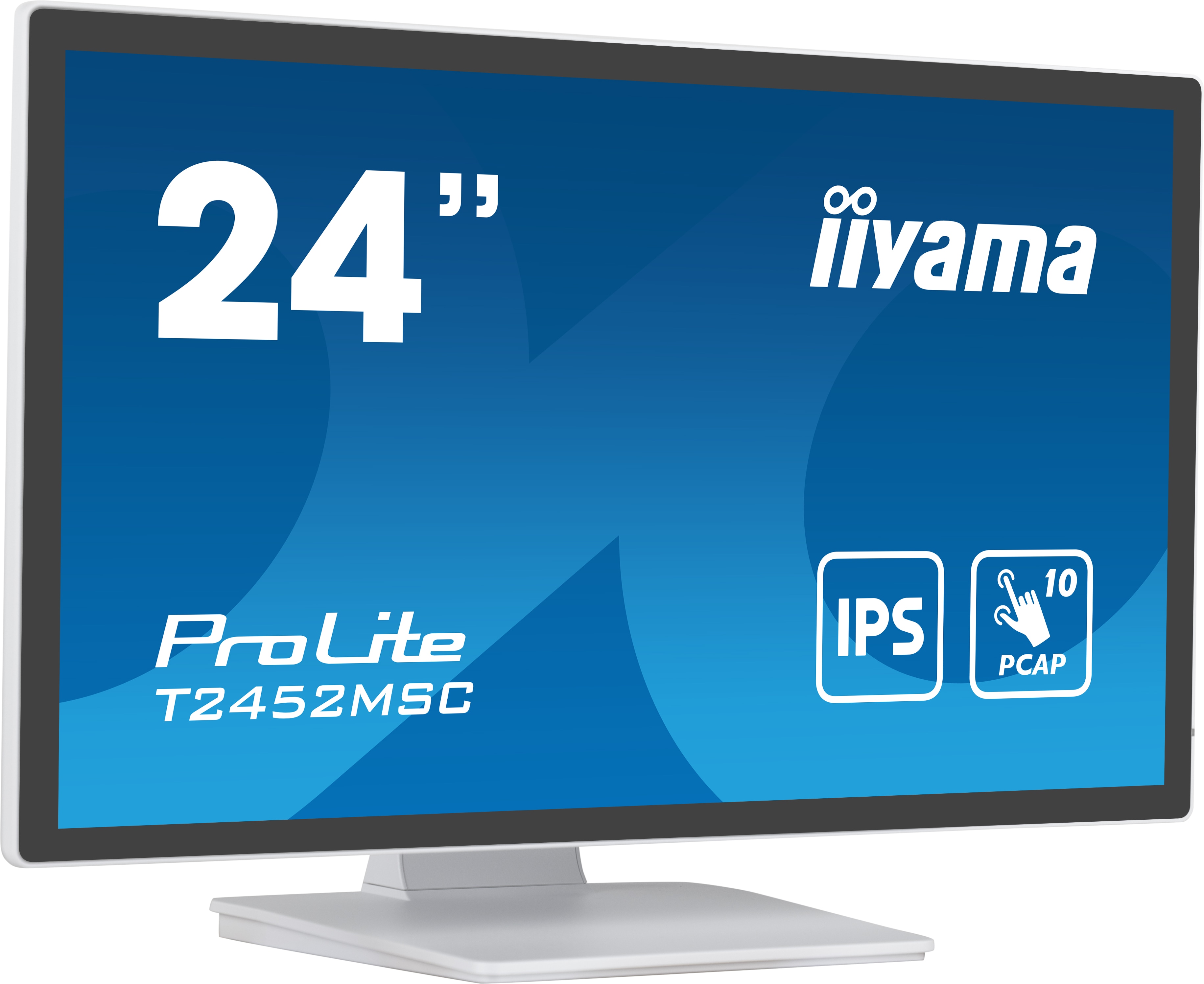 iiyama ProLite T2452MSC-W1 60,5cm (23,8") FHD IPS Multitouch-Monitor HDMI/DP/USB