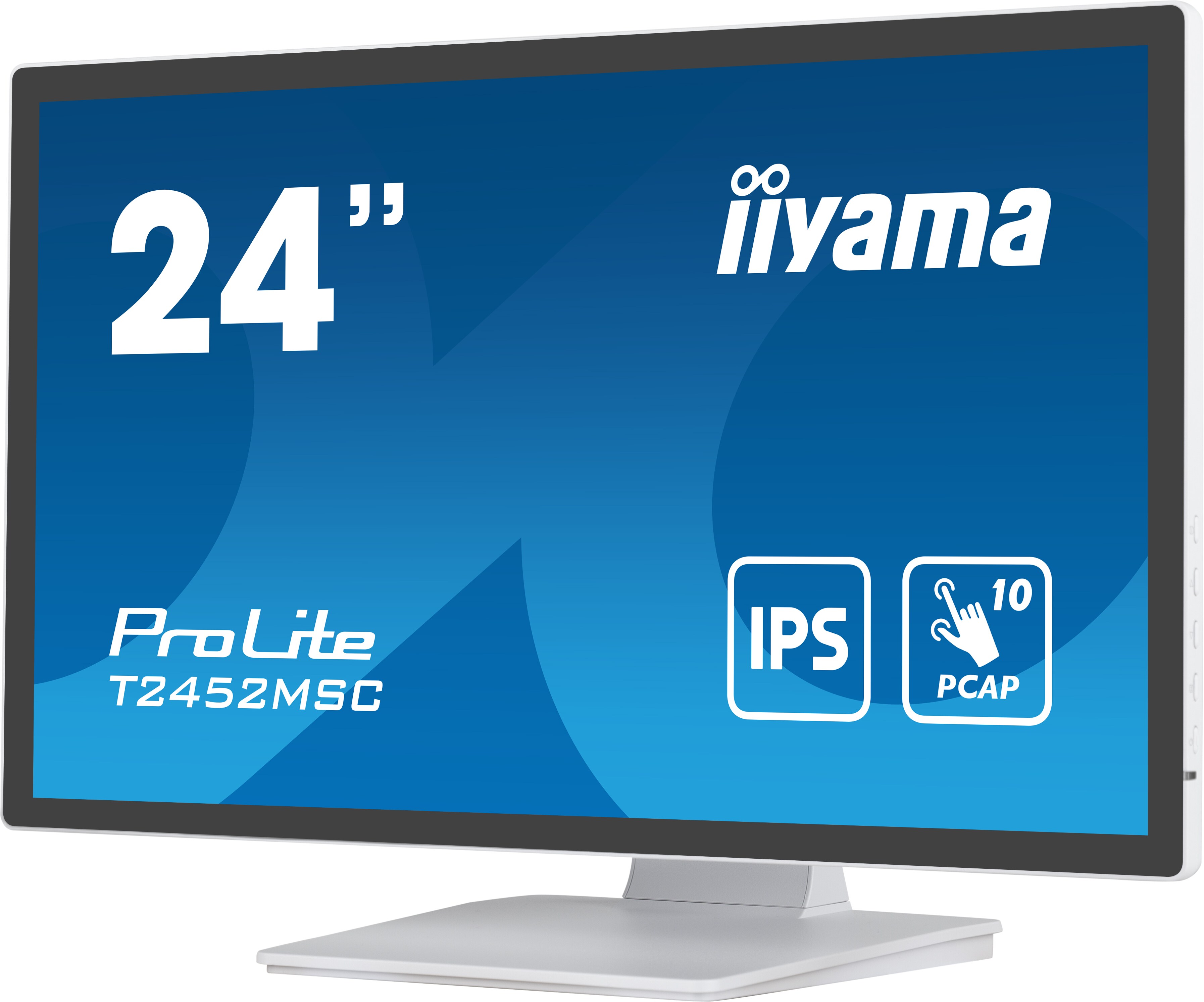 iiyama ProLite T2452MSC-W1 60,5cm (23,8") FHD IPS Multitouch-Monitor HDMI/DP/USB