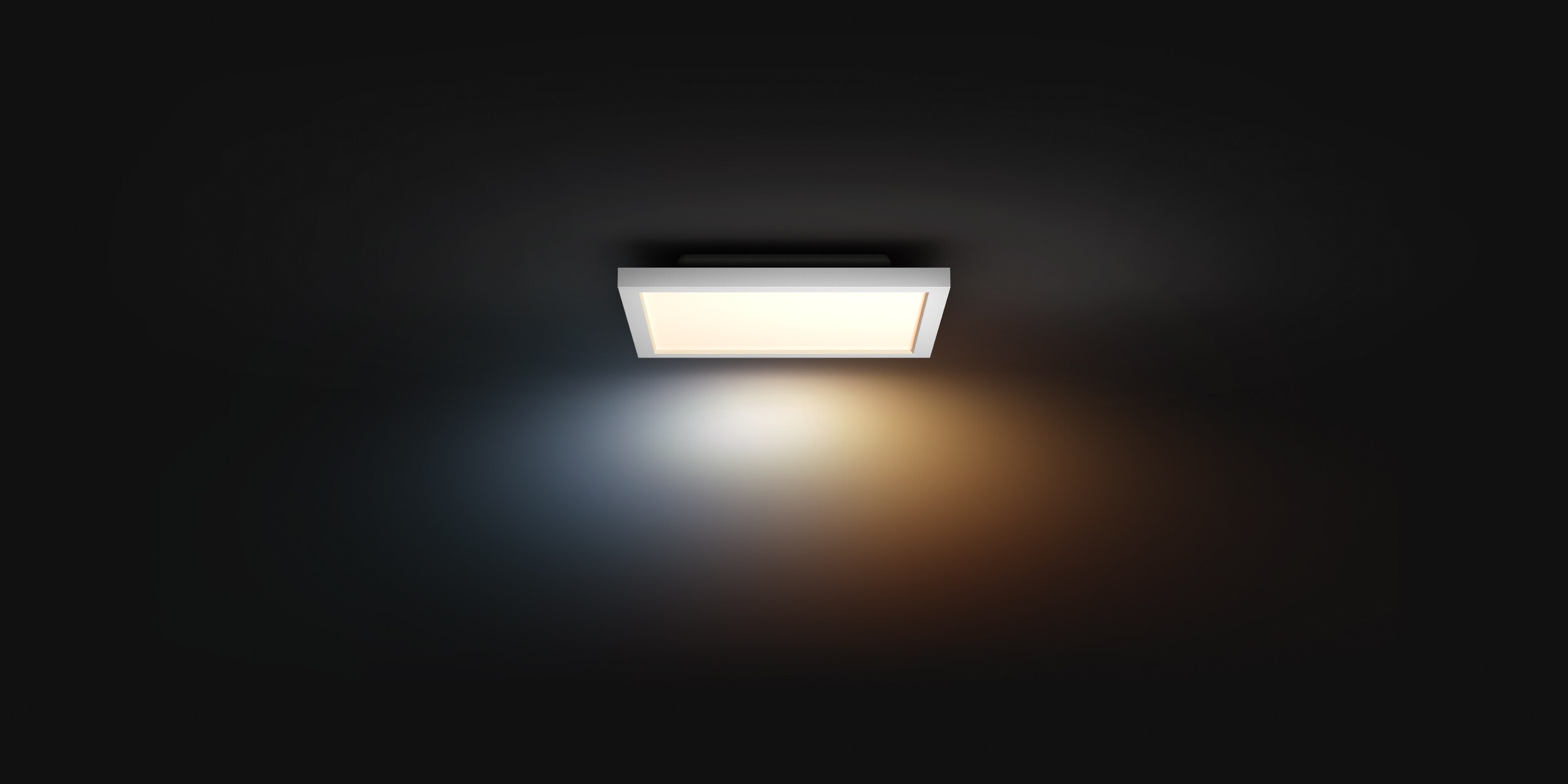 Philips Hue White Ambiance Aurelle Panelleuchte 30x30cm wh inkl. Dimmschalter