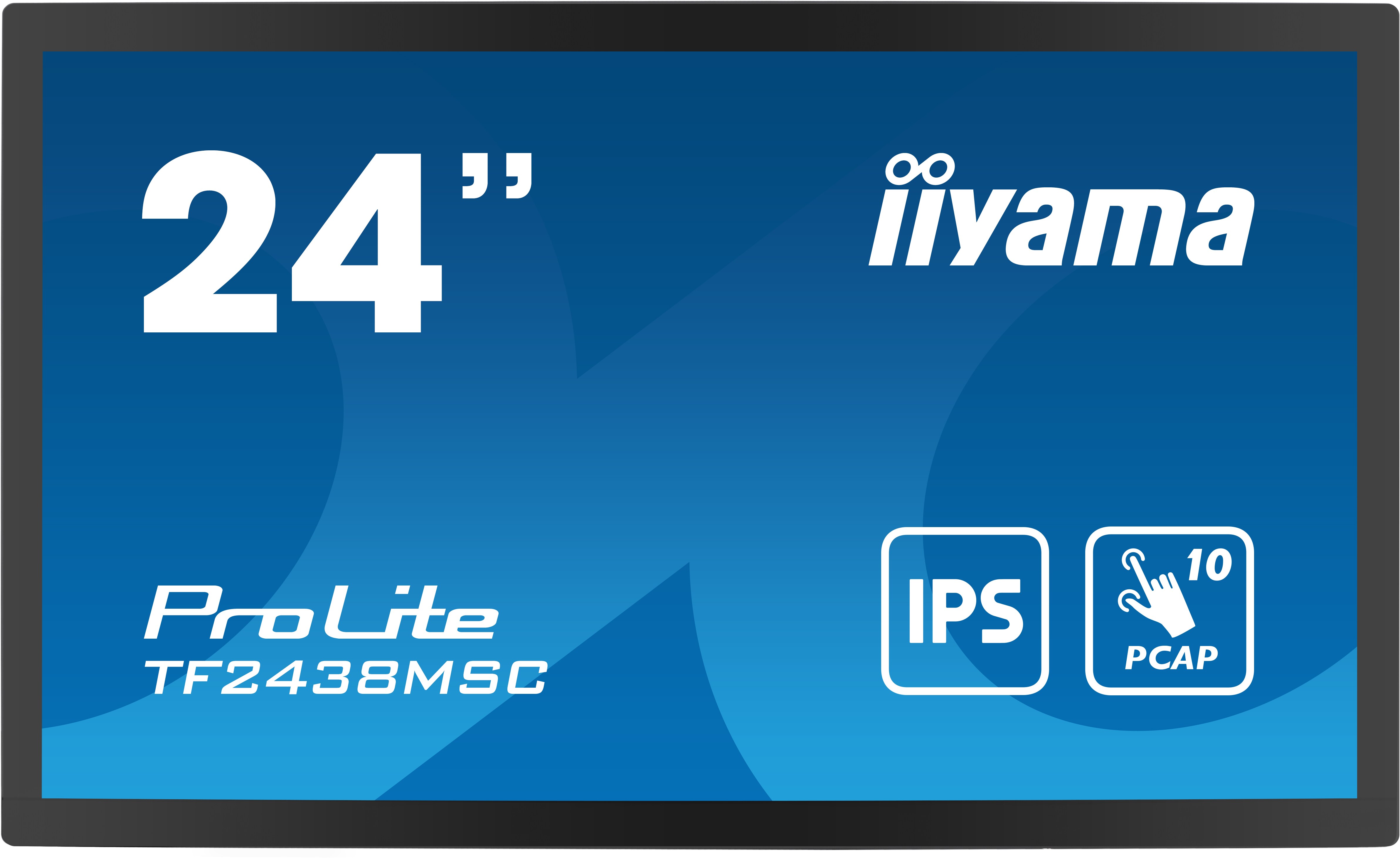 iiyama ProLite TF2438MSC-B1 60,5cm (23,8") FHD IPS P-Cap 10P.-Multitouch-Monitor