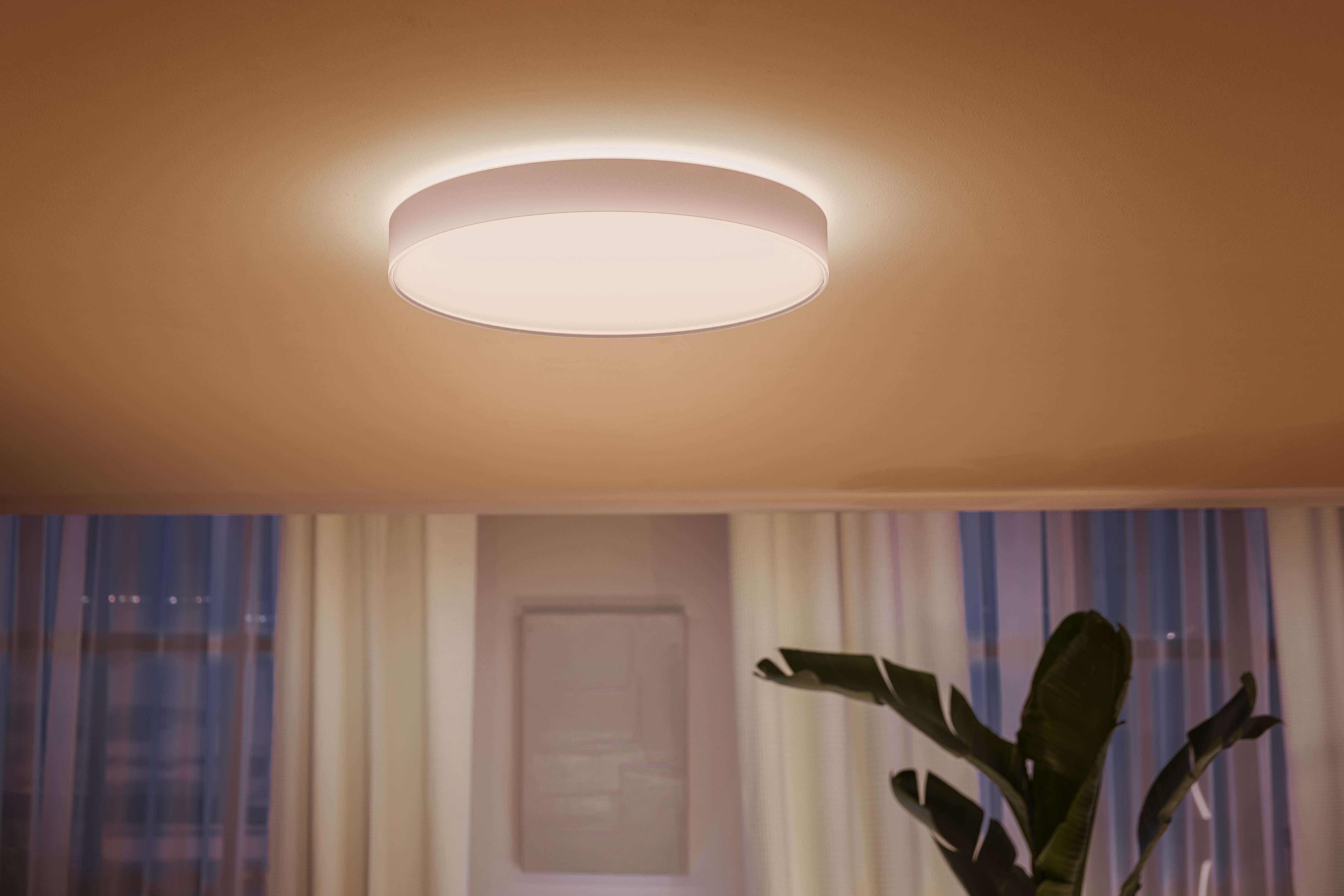 Philips Hue White Ambiance Enrave Deckenleuchte XL wh 6500lm inkl. Dimmschalter