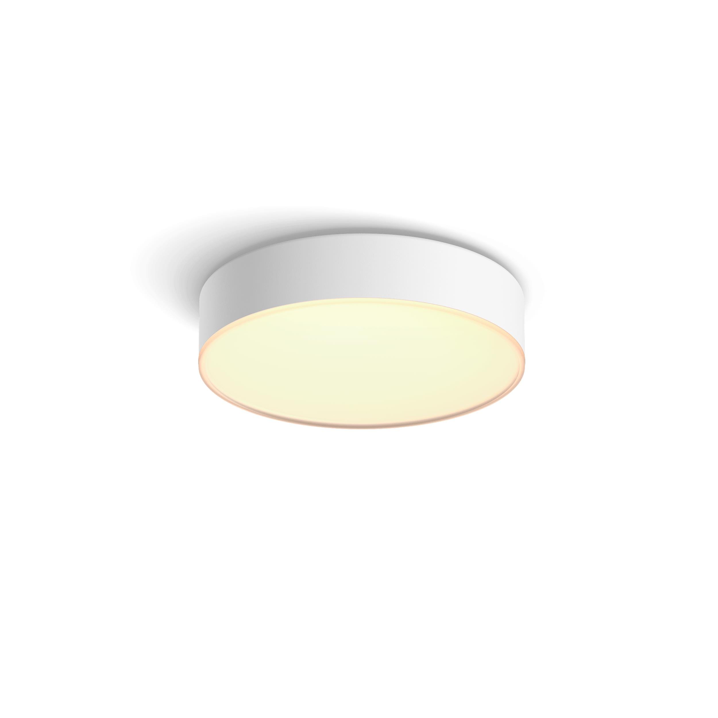 Philips Hue White Ambiance Enrave Deckenleuchte S wh 1200lm inkl. Dimmschalter