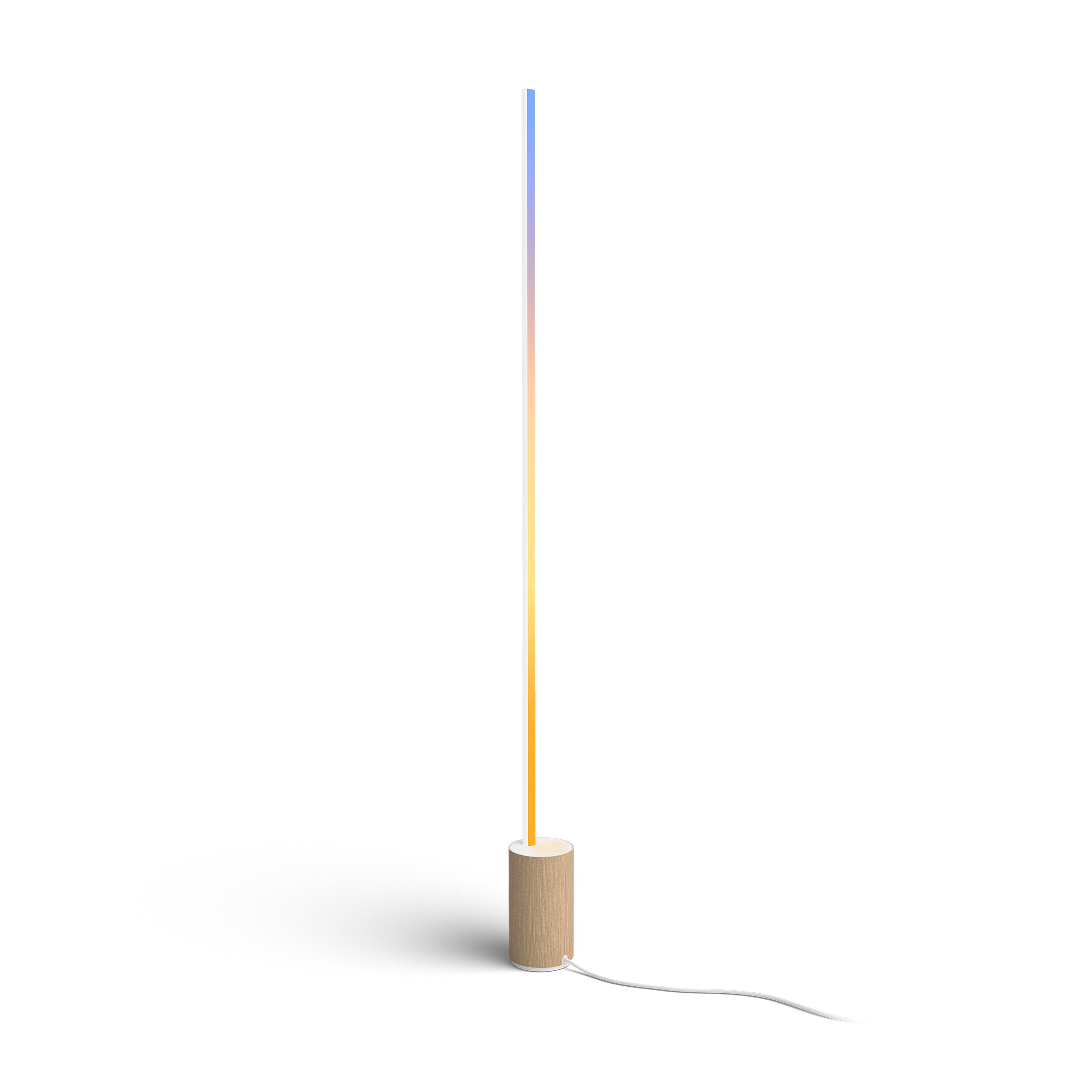 Philips Hue Gradient Signe Stehleuchte Oak