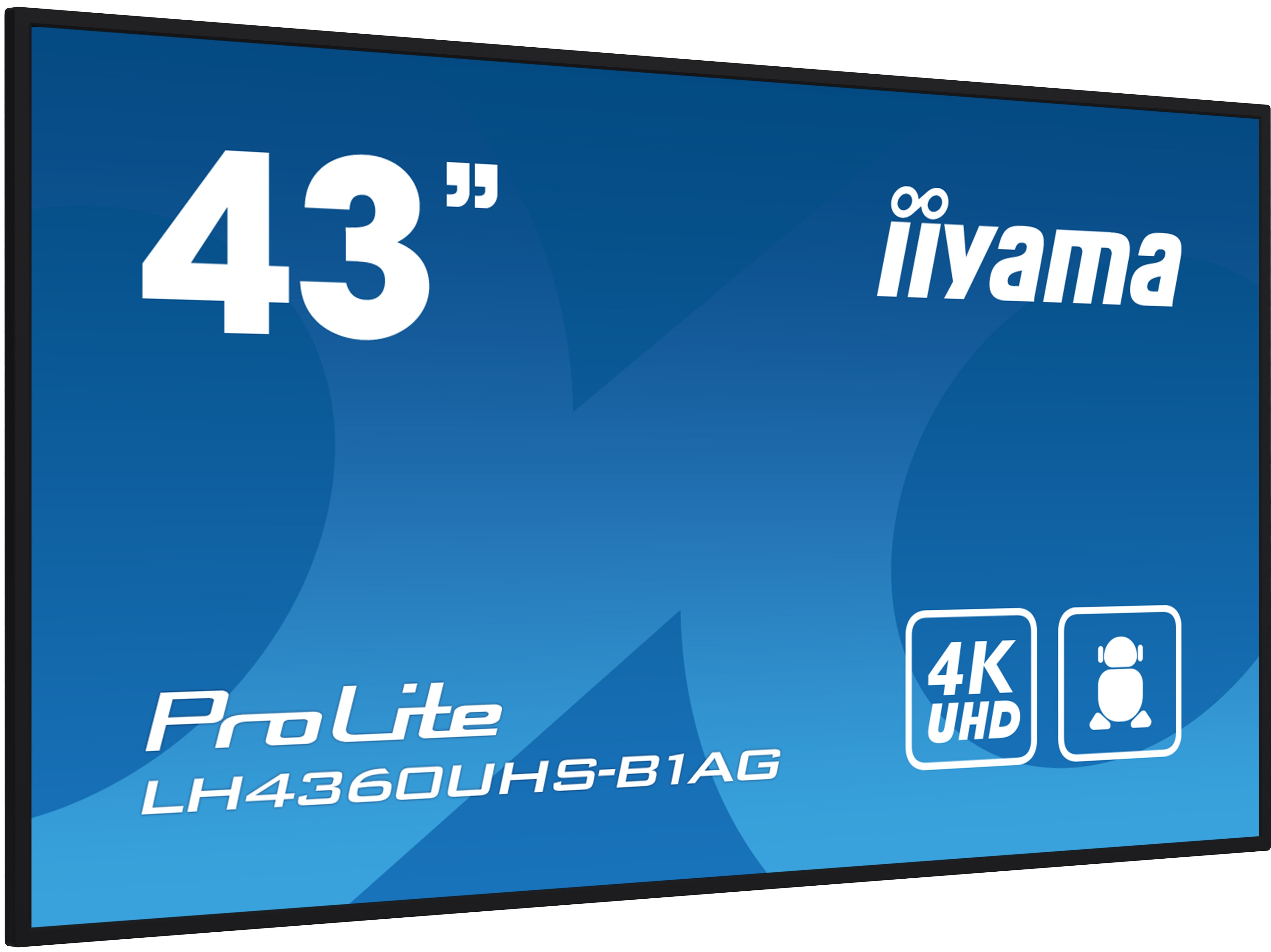 iiyama ProLite LH4360UHS-B1AG 108cm (42,5") 4K Digital Signage Monitor HDMI/VGA