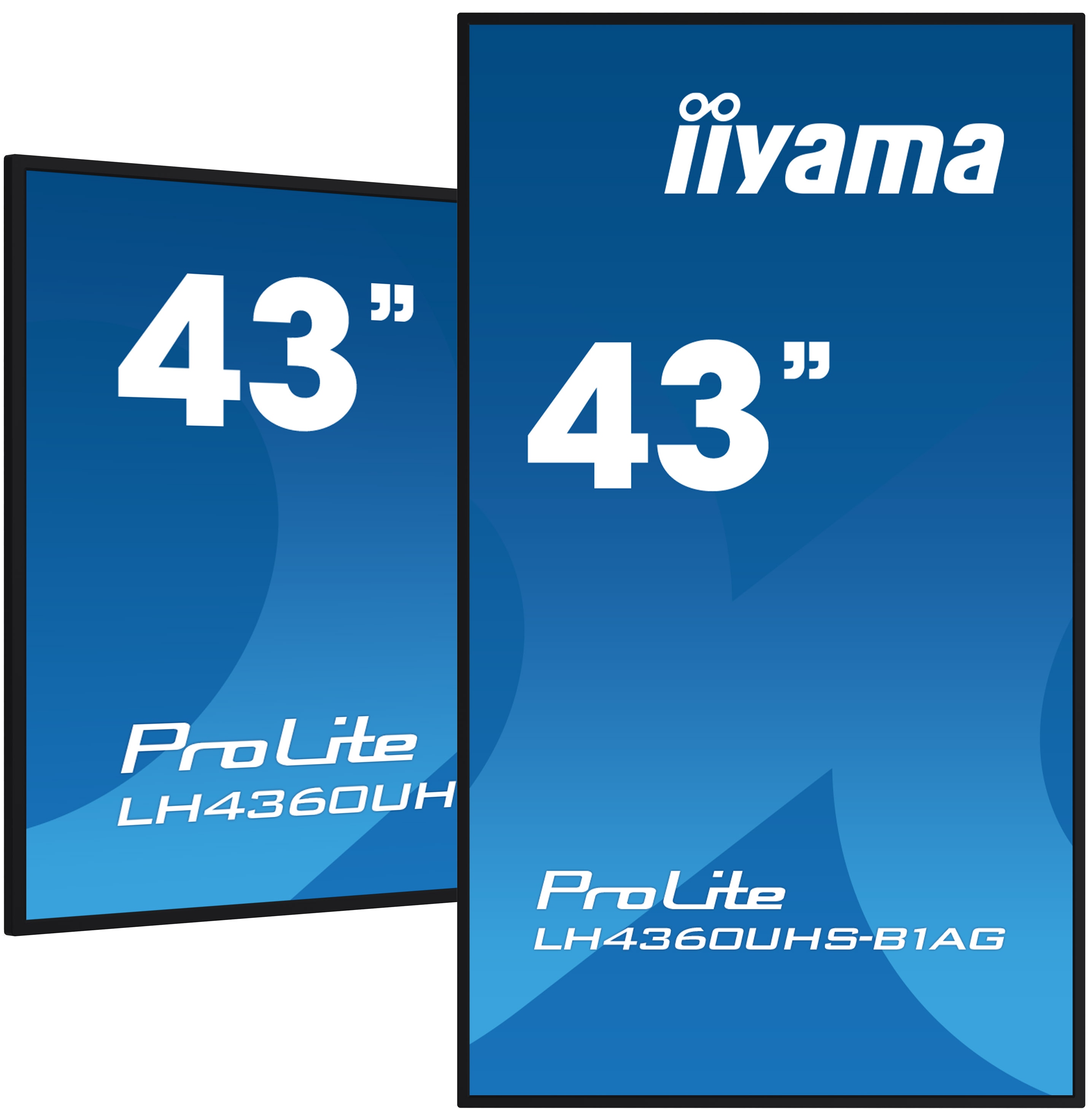 iiyama ProLite LH4360UHS-B1AG 108cm (42,5") 4K Digital Signage Monitor HDMI/VGA