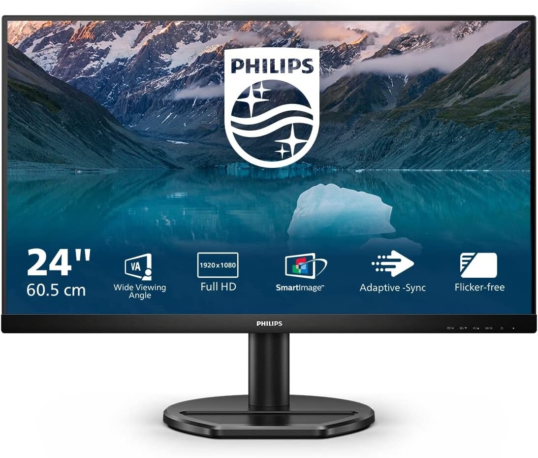 Philips S-Line 242S9JAL 60,5cm (23,8") FHD Office Monitor 16:9 HDMI/DP/VGA 75Hz