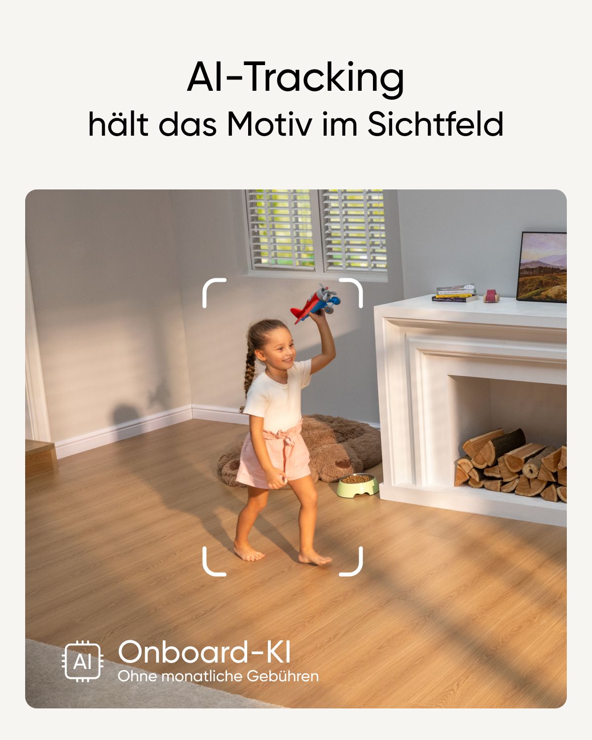 eufy Security Indoor Cam S350, Dual-Sicherheitskamera, 4K UHD, schwarz