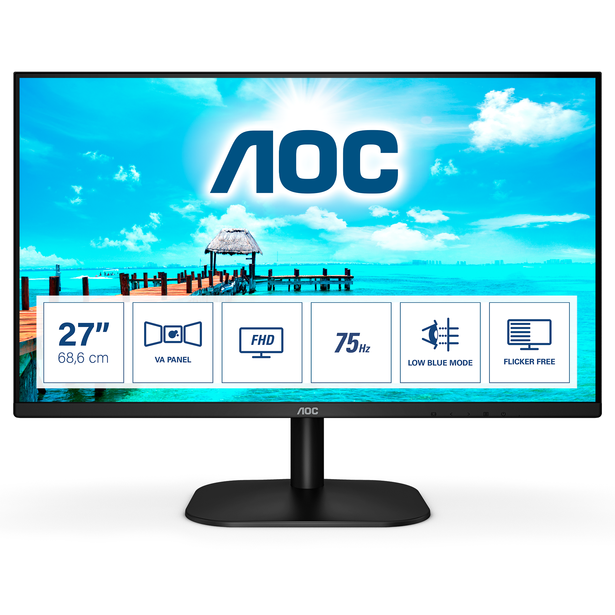 AOC 27B2DM 68.6 cm (27") Full HD Monitor