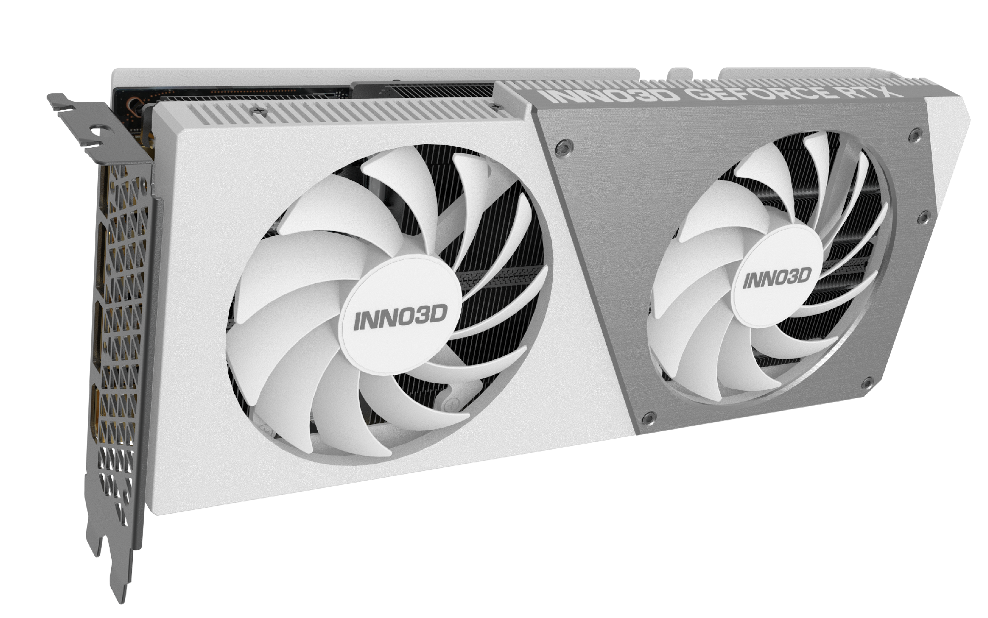 INNO3D GeForce RTX 4070 TWIN X2 OC WHITE 12GB GDDR6X Grafikkarte 3xDP/HDMI