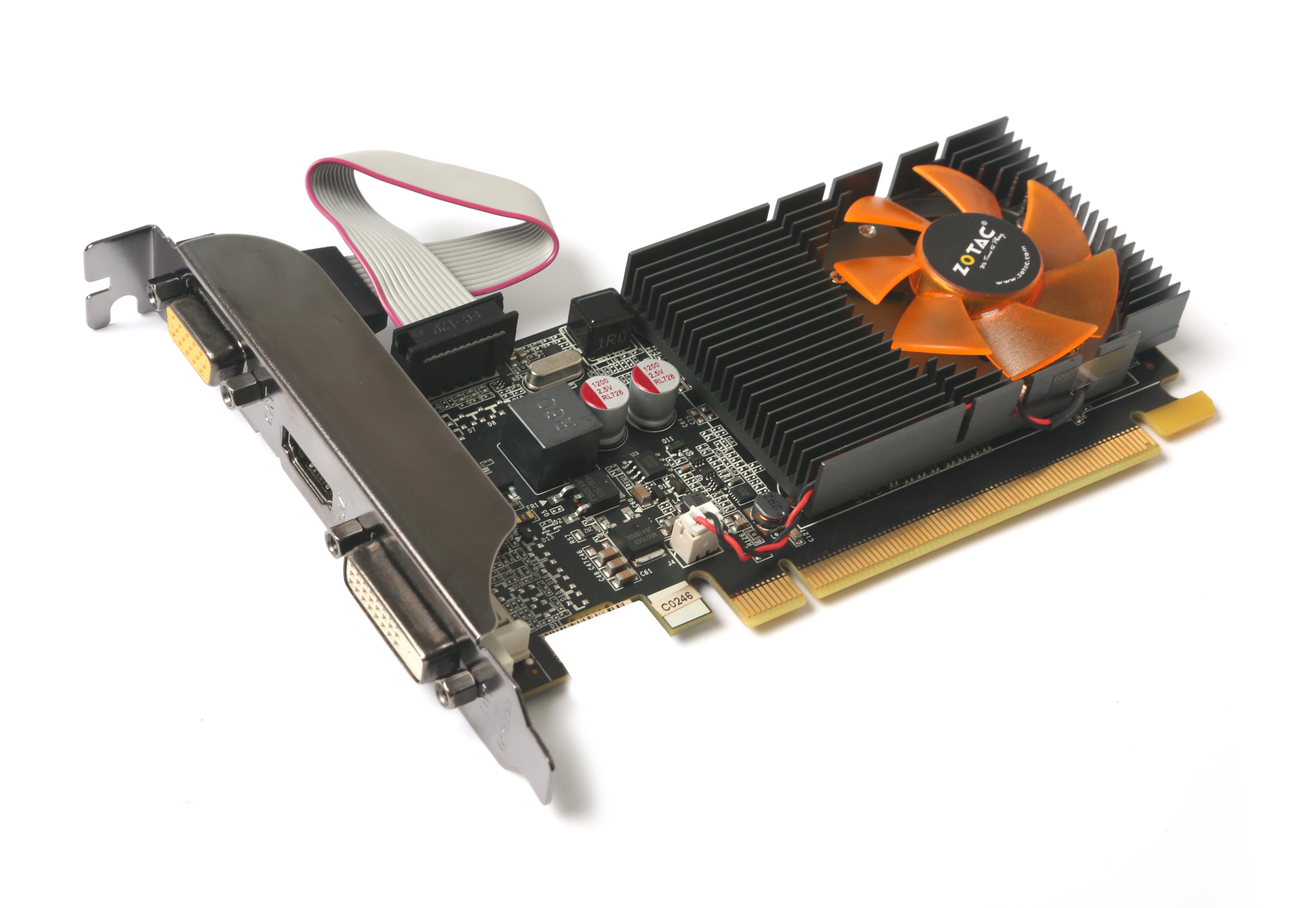 ZOTAC GeForce GT 710 1GB GDDR5 PCIe DVI/HDMI/VGA Low Profile