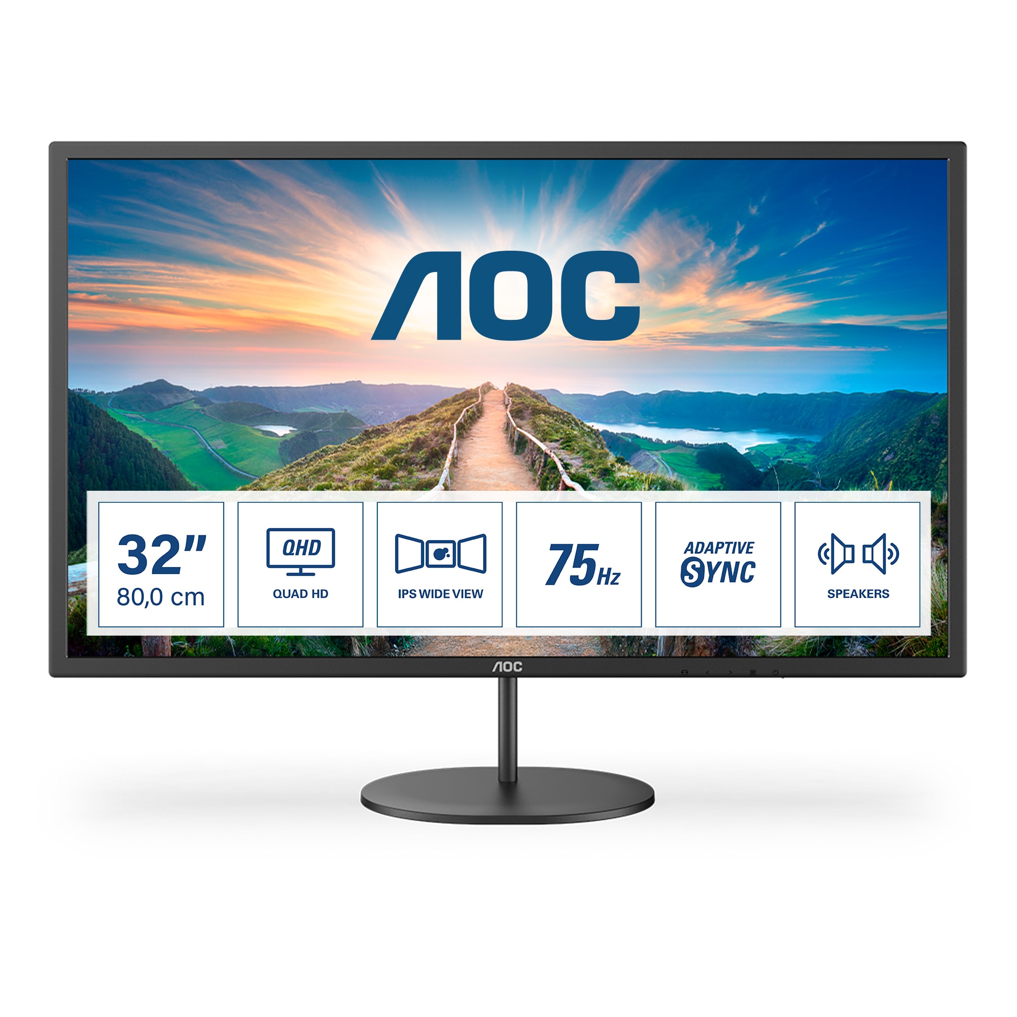 AOC Q32V4 81.3 cm (32") WQHD Monitor