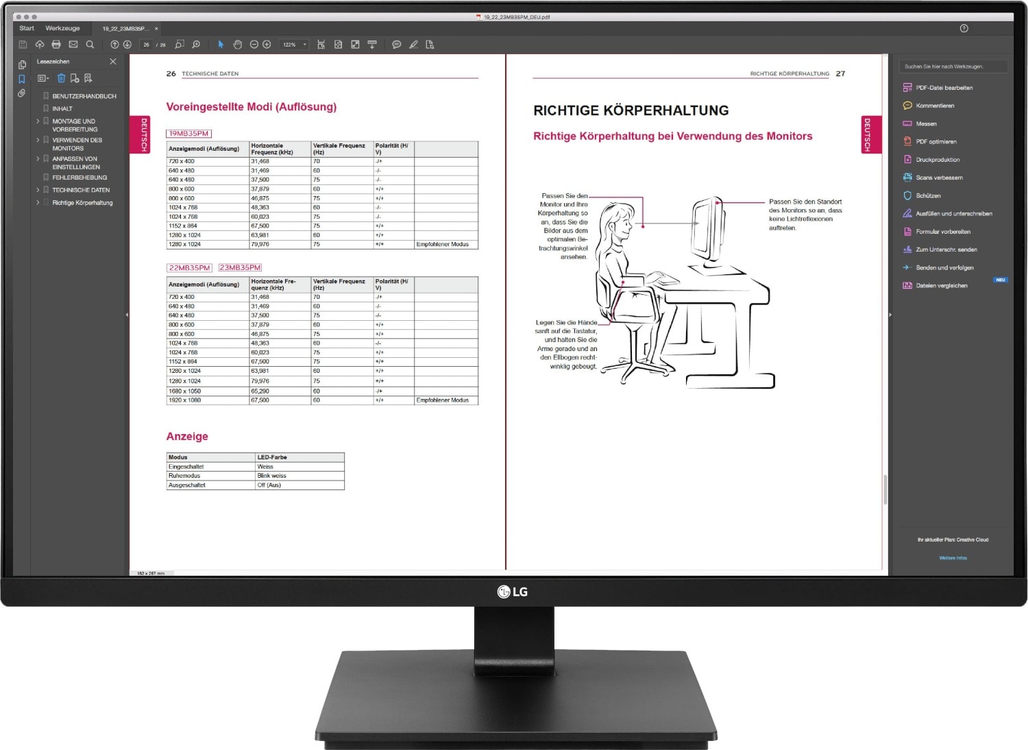 LG 27BN65QP-B 68.6 cm (27") WQHD Monitor