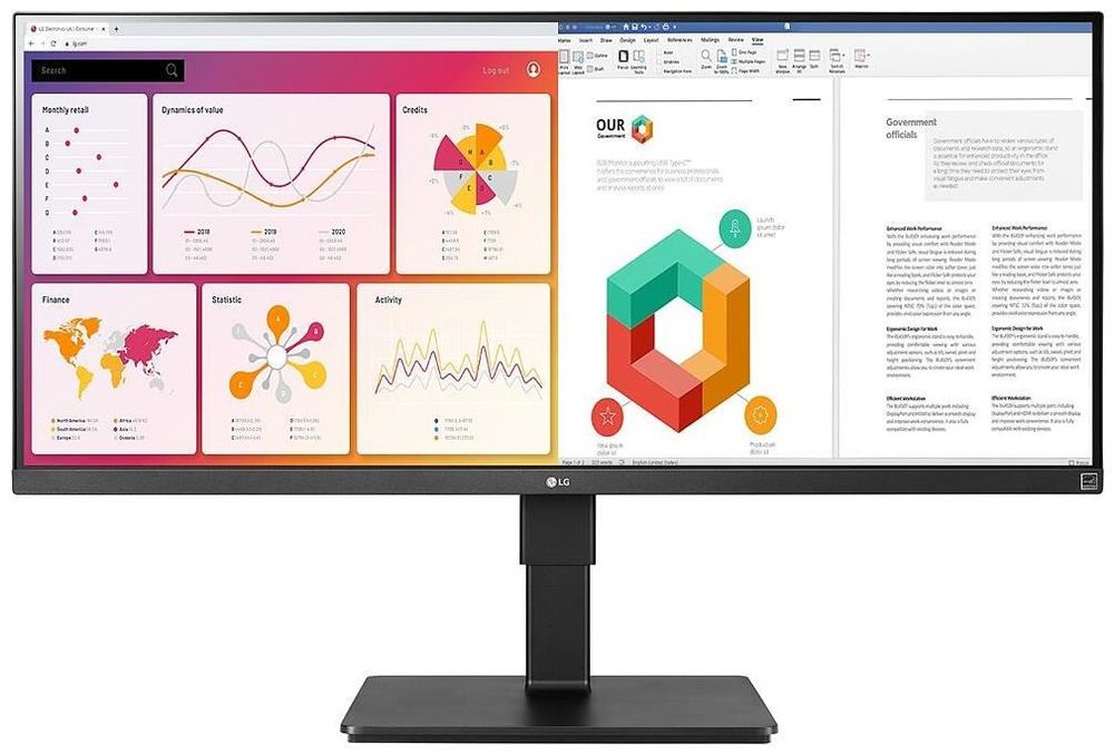 LG 34BN670P-B 86.4 cm (34") UW-UXGA Monitor