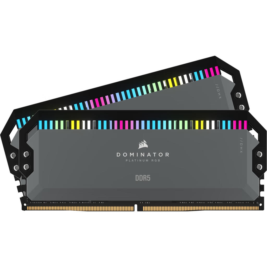 Corsair Dominator Platinum RGB 32GB DDR5-5600 Kit (2x 16GB), CL36, gr.