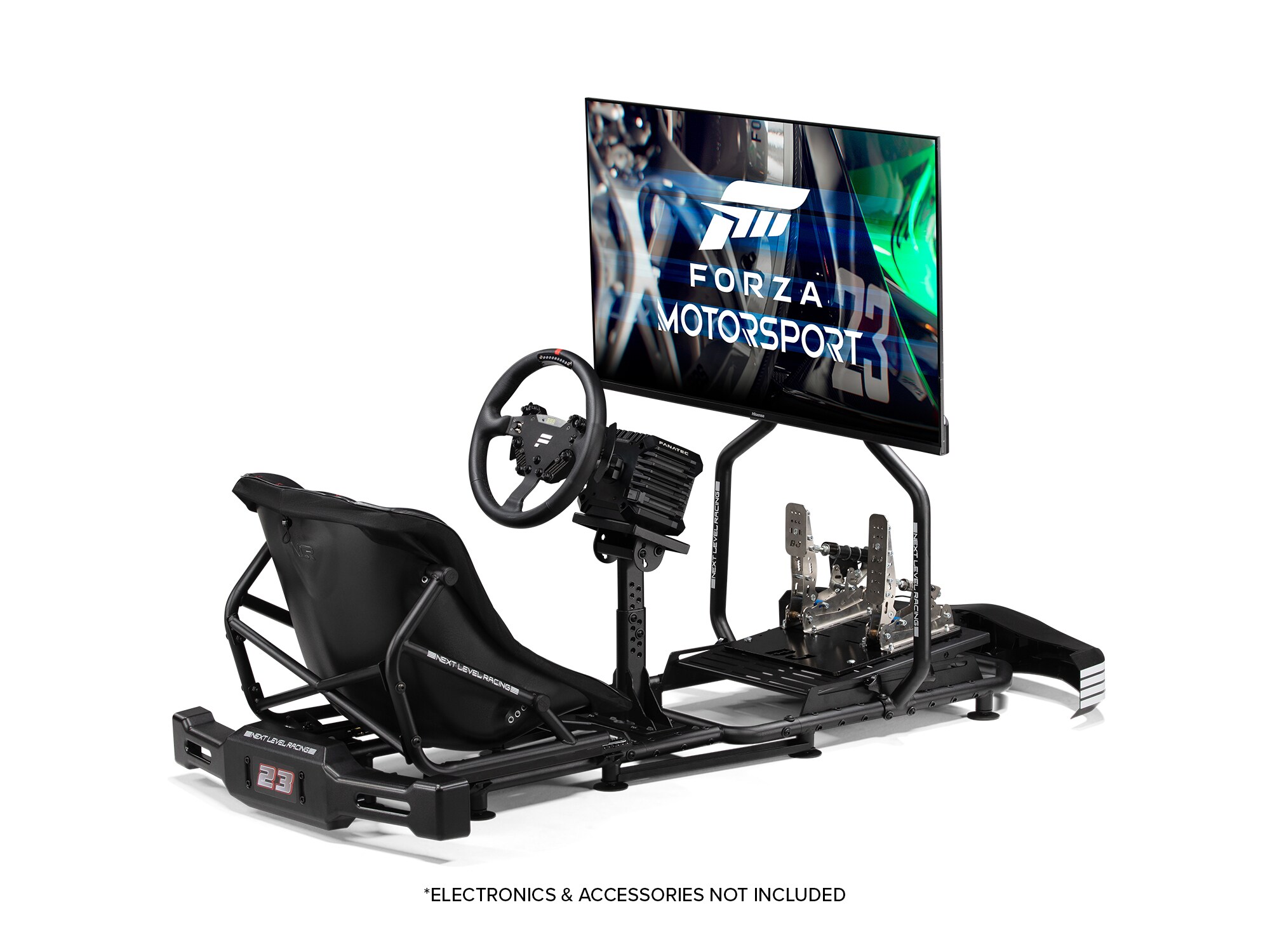 Sim Rig Set 4 mit Sitz Renn Racing Simulation für Esports Playstation Xbox  PC