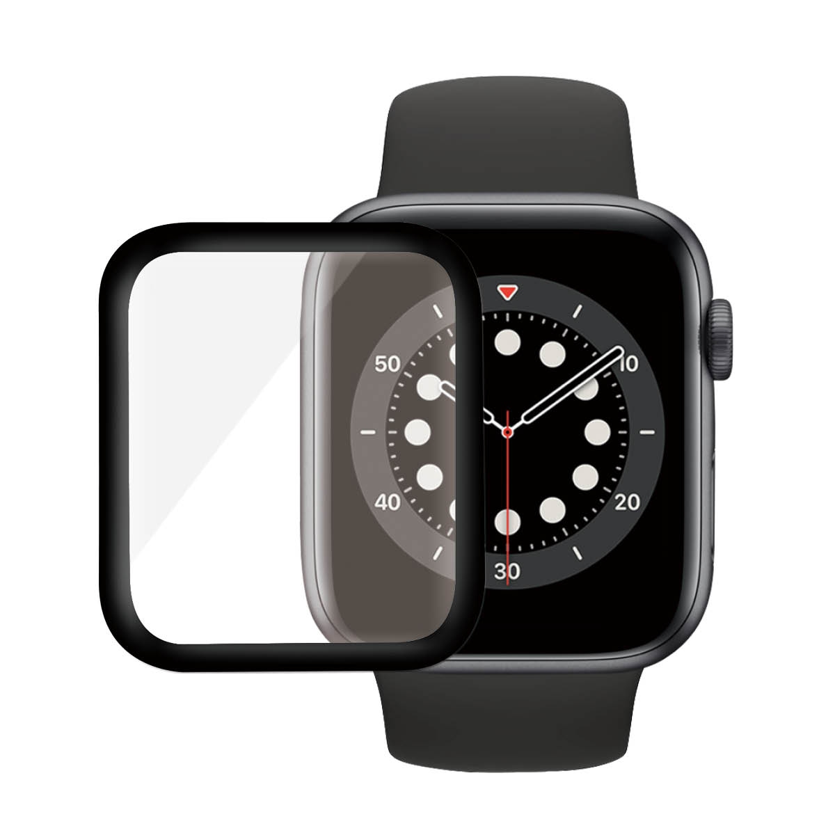 PanzerGlass Displayschutz für Apple Watch Series SE/6/5/4 44mm