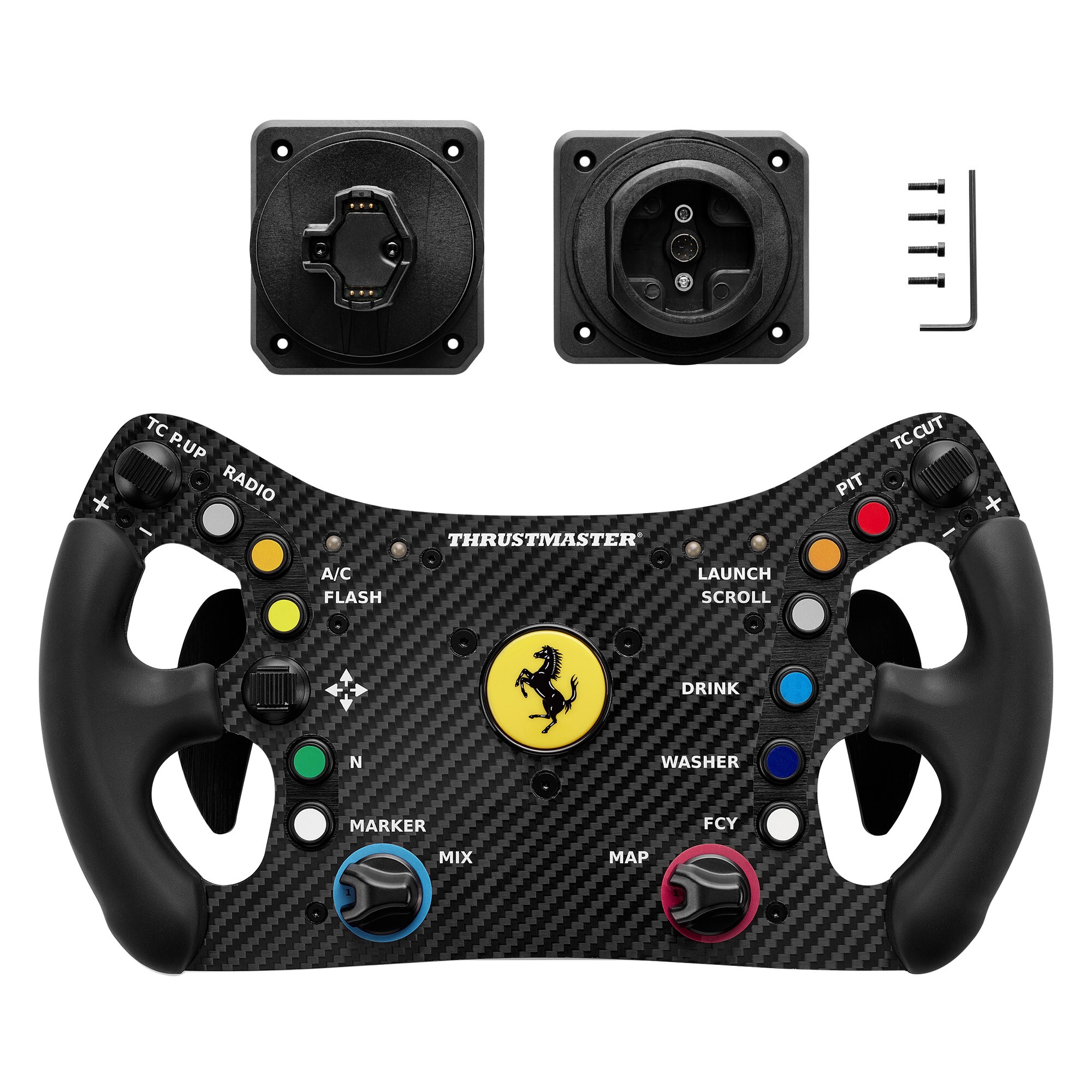 Thrustmaster Ferrari GT3 Wheel Add-On - für PC, PS5, PS4, Xbox Series X|S|One