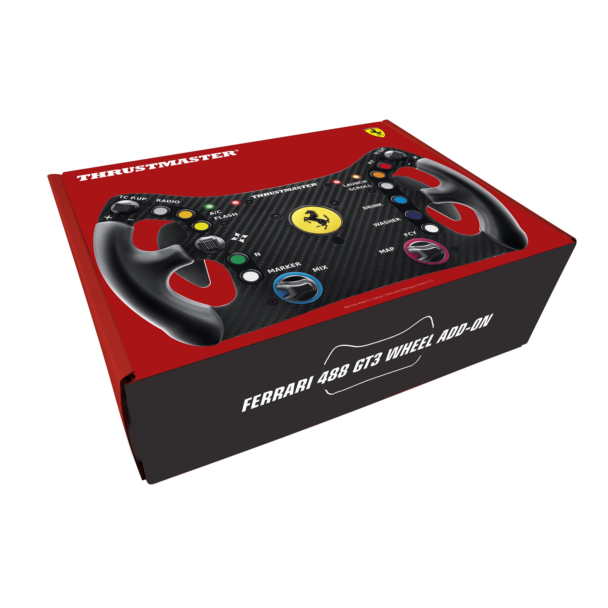 Thrustmaster Ferrari GT3 Wheel Add-On - für PC, PS5, PS4, Xbox Series X|S|One