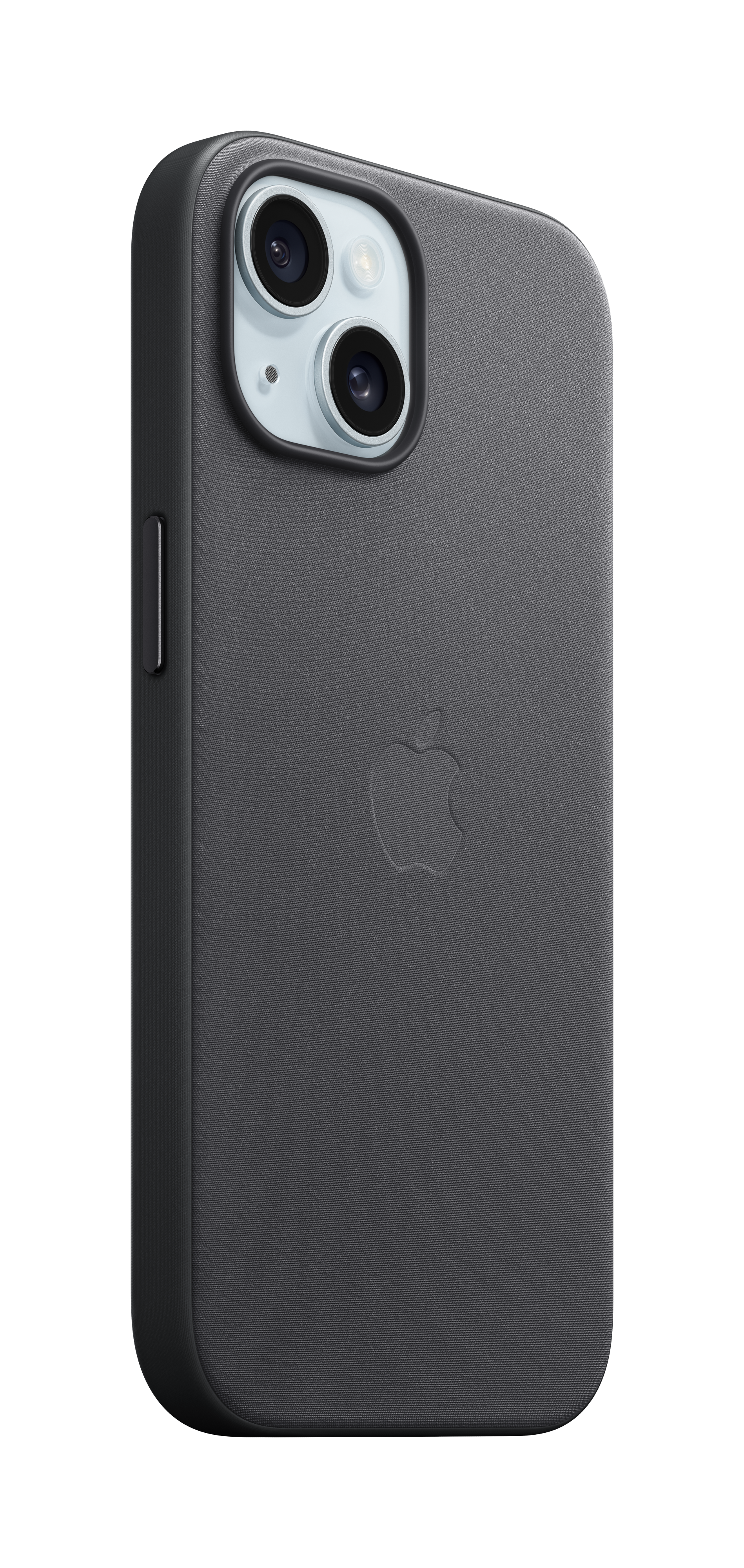 Apple Original iPhone 15 Feingewebe Case mit MagSafe - Schwarz