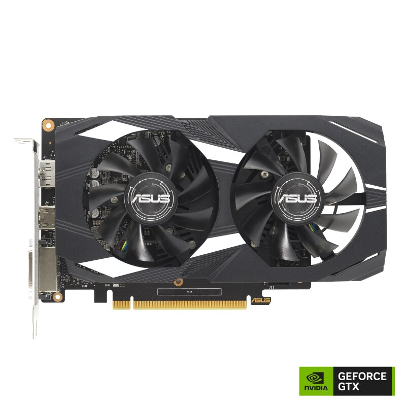 ASUS GeForce GTX 1650 Dual OC V2 4GB GDDR6 Grafikkarte DP/HDMI/DVI