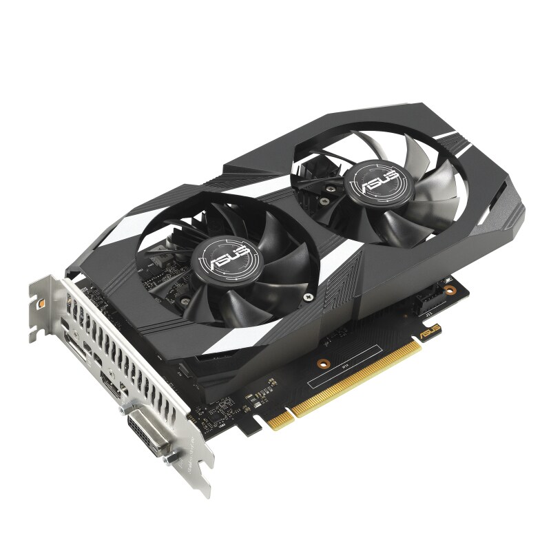 ASUS GeForce GTX 1650 Dual OC V2 4GB GDDR6 Grafikkarte DP/HDMI/DVI