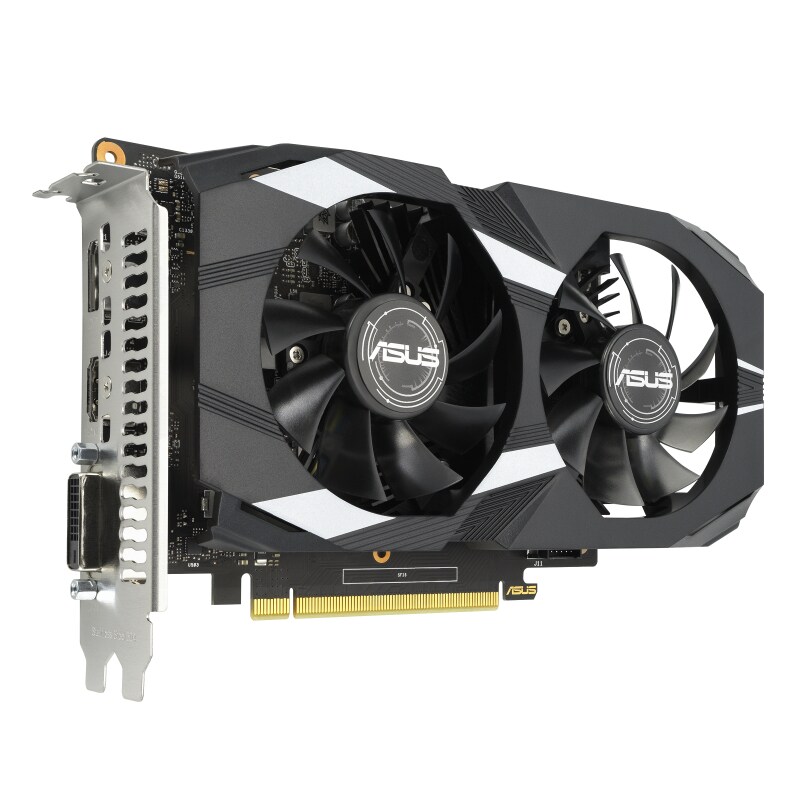 ASUS GeForce GTX 1650 Dual OC V2 4GB GDDR6 Grafikkarte DP/HDMI/DVI