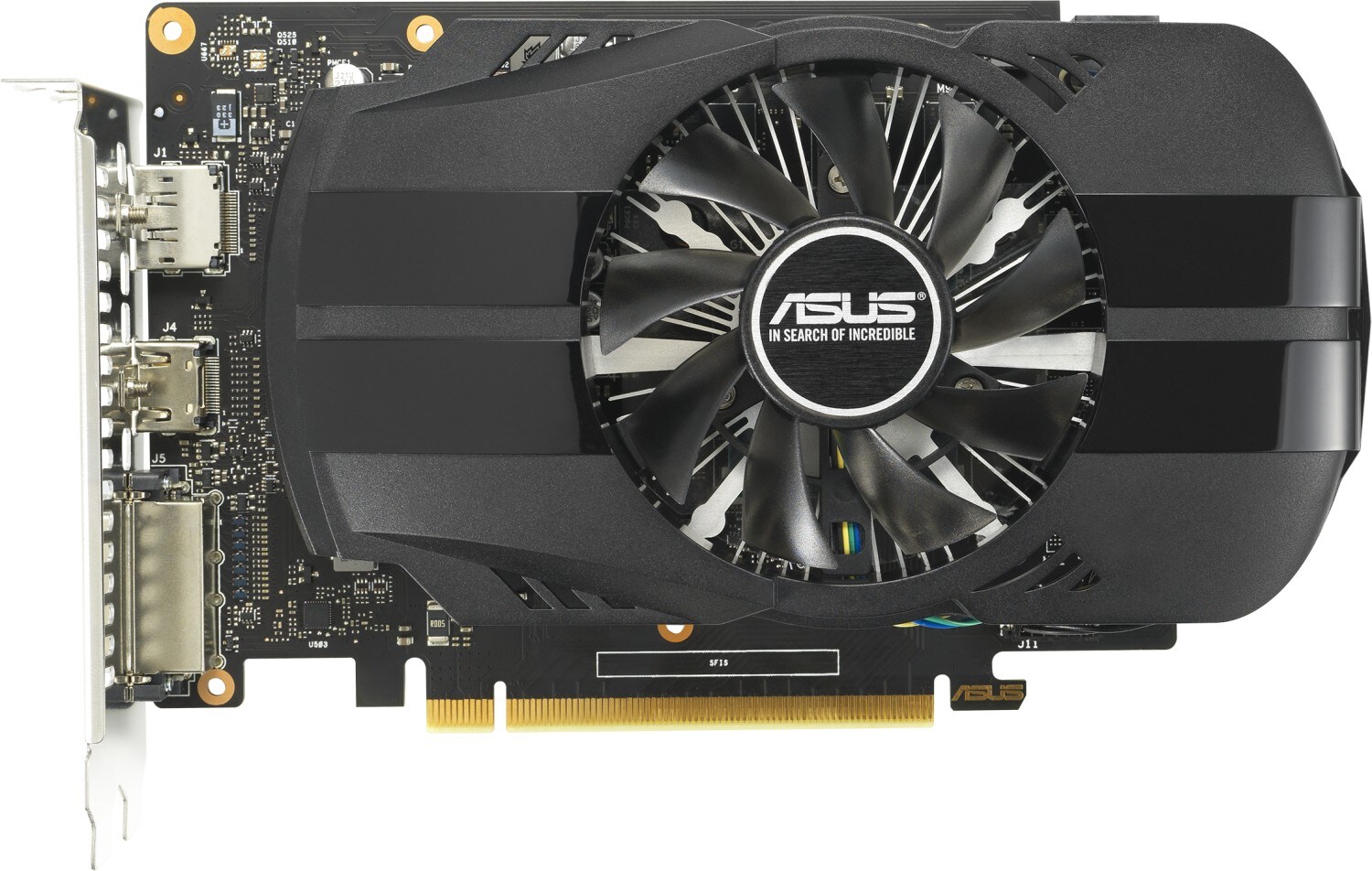 ASUS GeForce GTX 1650 OC Phoenix EVO 4GB GDDR6 Grafikkarte DP/HDMI/DVI