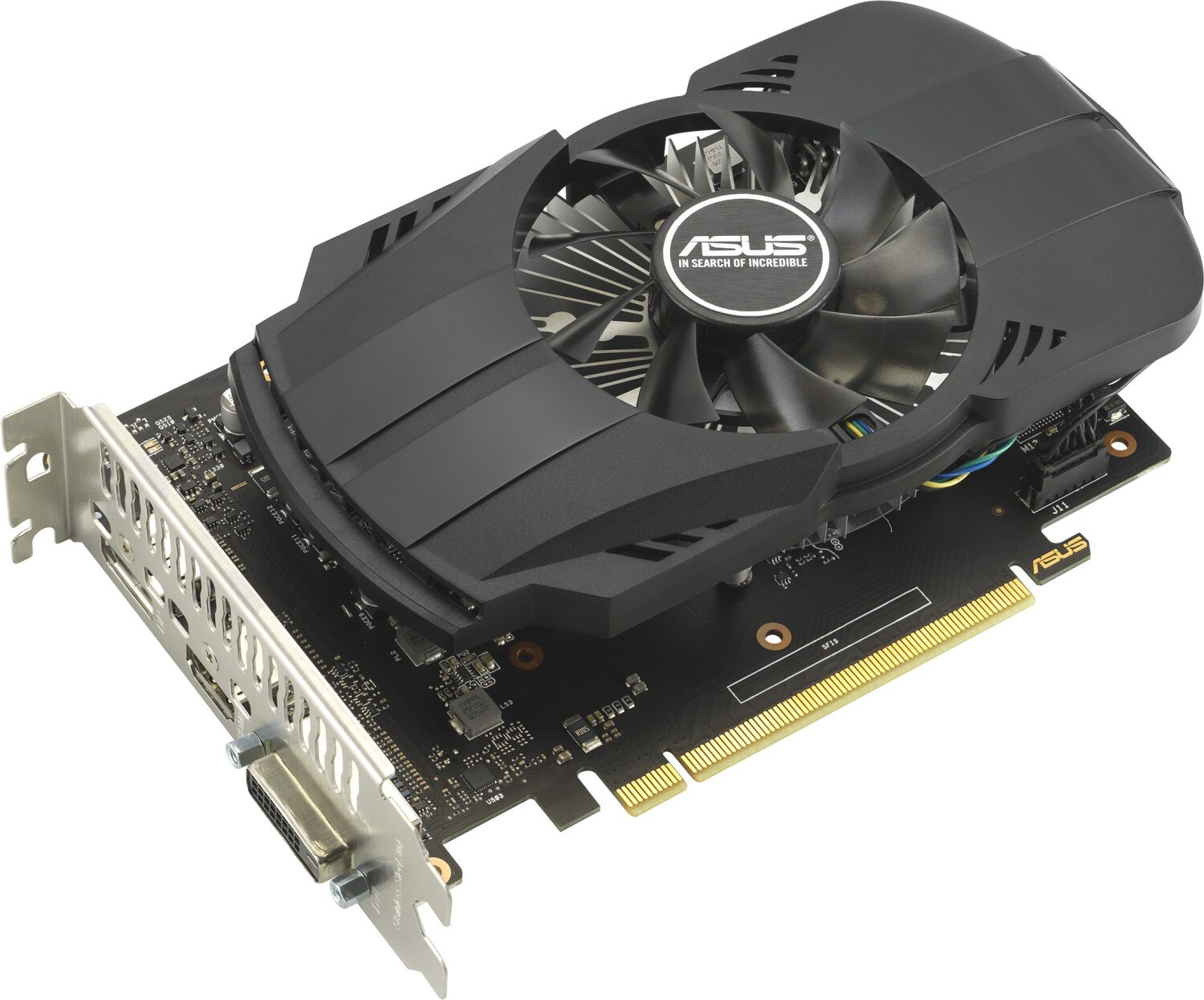 ASUS GeForce GTX 1650 OC Phoenix EVO 4GB GDDR6 Grafikkarte DP/HDMI/DVI