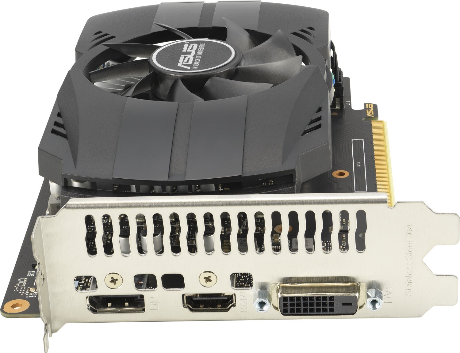 ASUS GeForce GTX 1650 OC Phoenix EVO 4GB GDDR6 Grafikkarte DP/HDMI/DVI