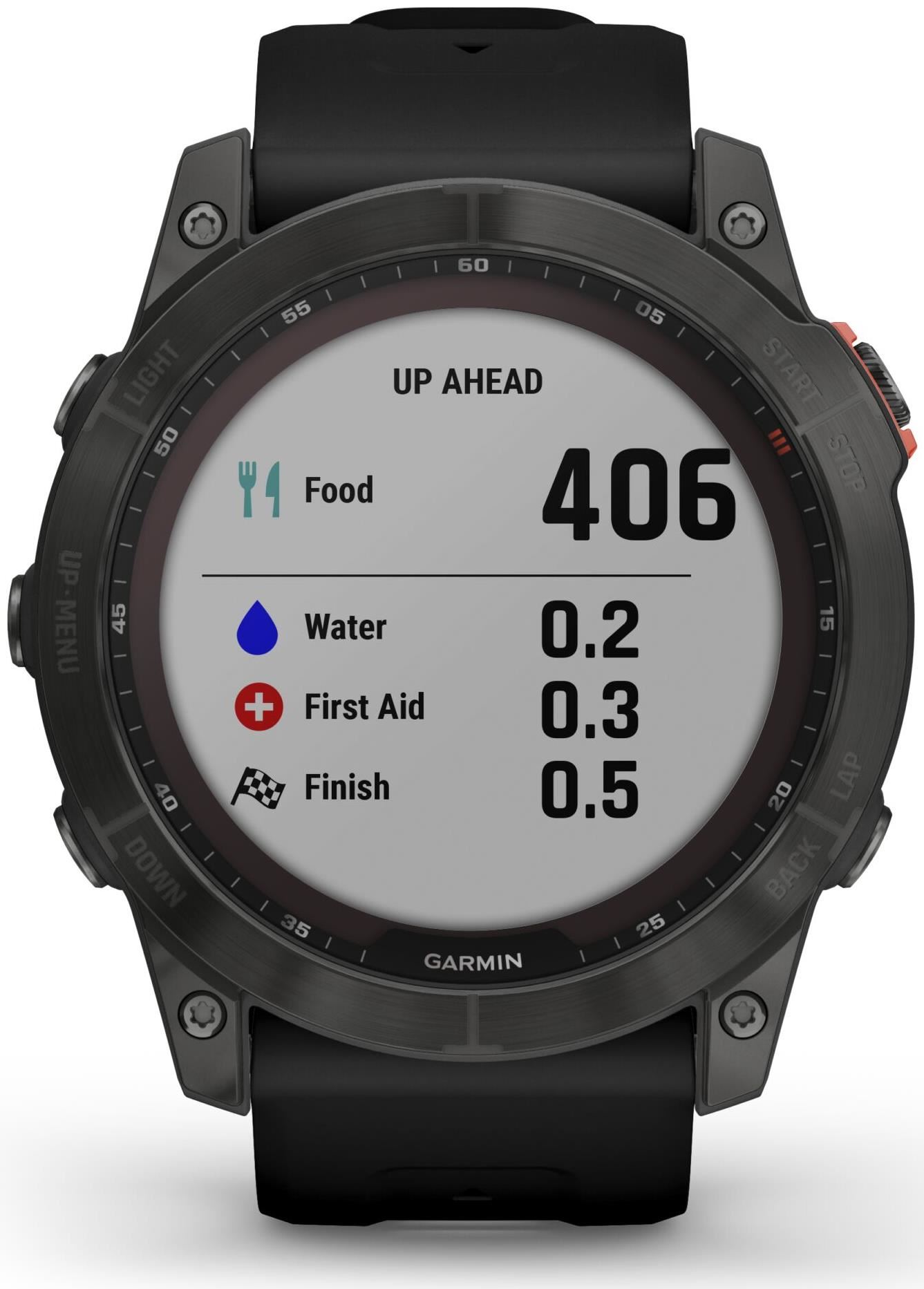 Garmin FENIX® 7X SOLAR Schwarz/Schiefergrau